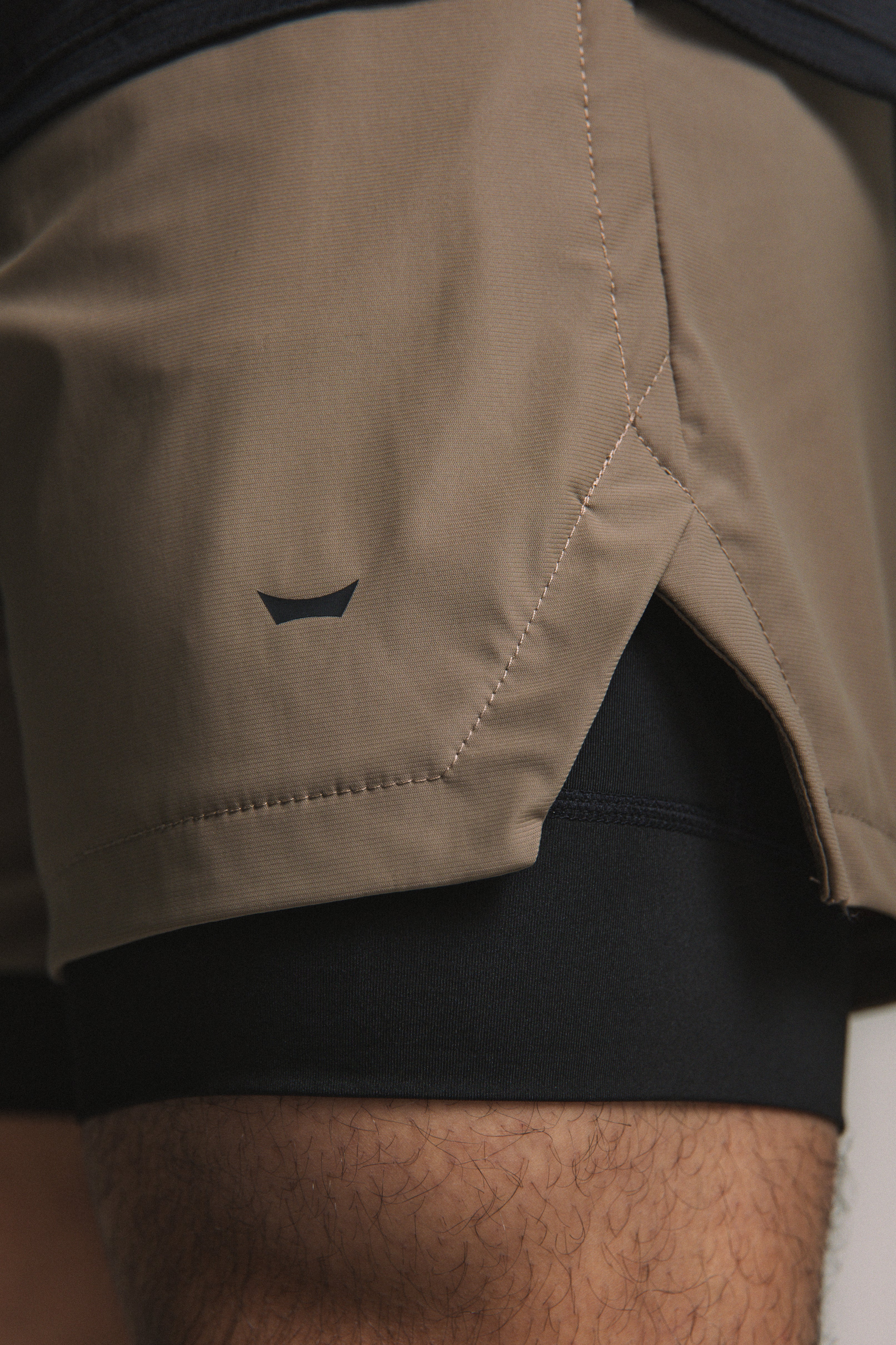 Core-Vent Liner Short - Brown