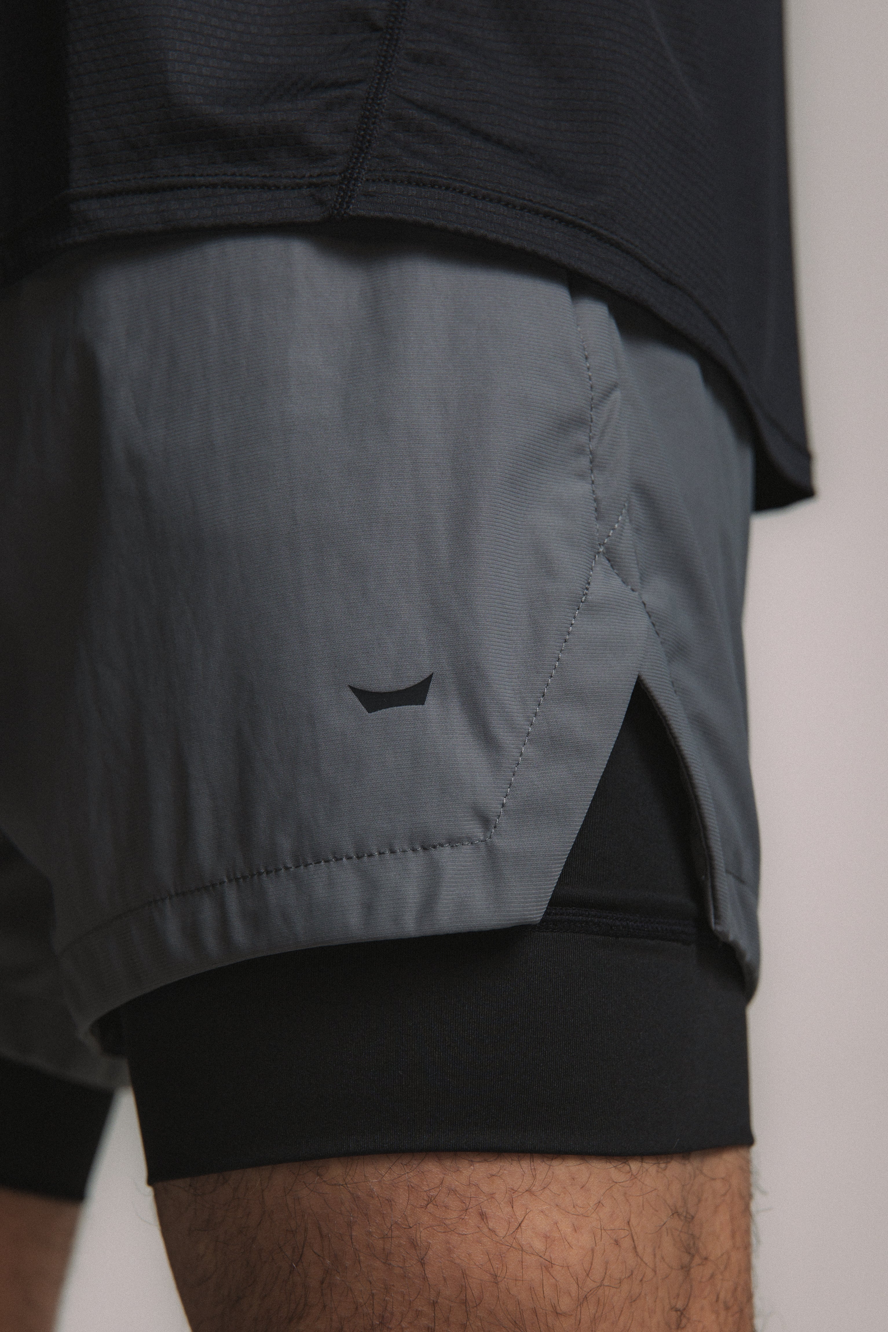 Core-Vent Liner Short - Steel Gray