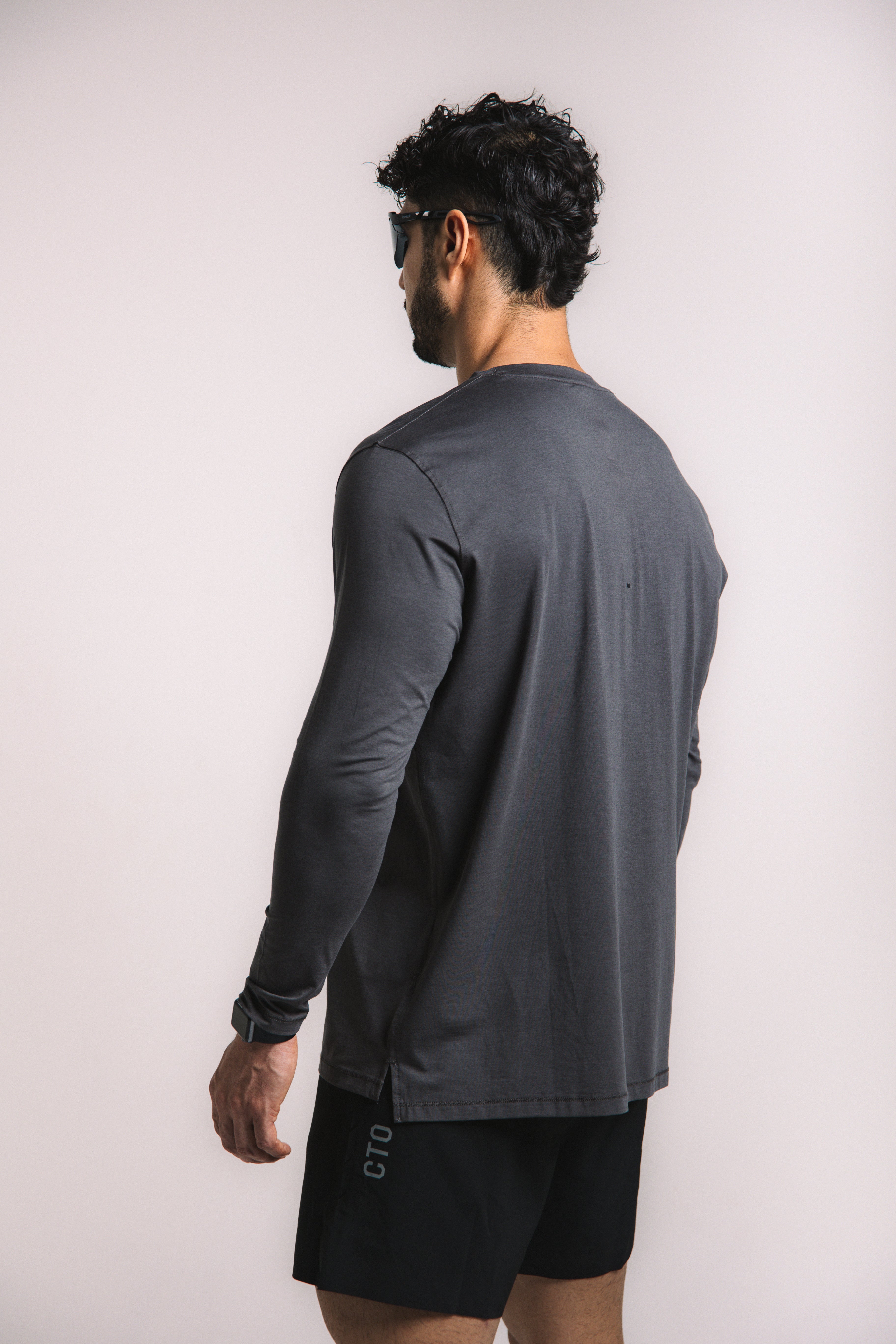 Lyocell Essential Long Sleeve - Dark Gray