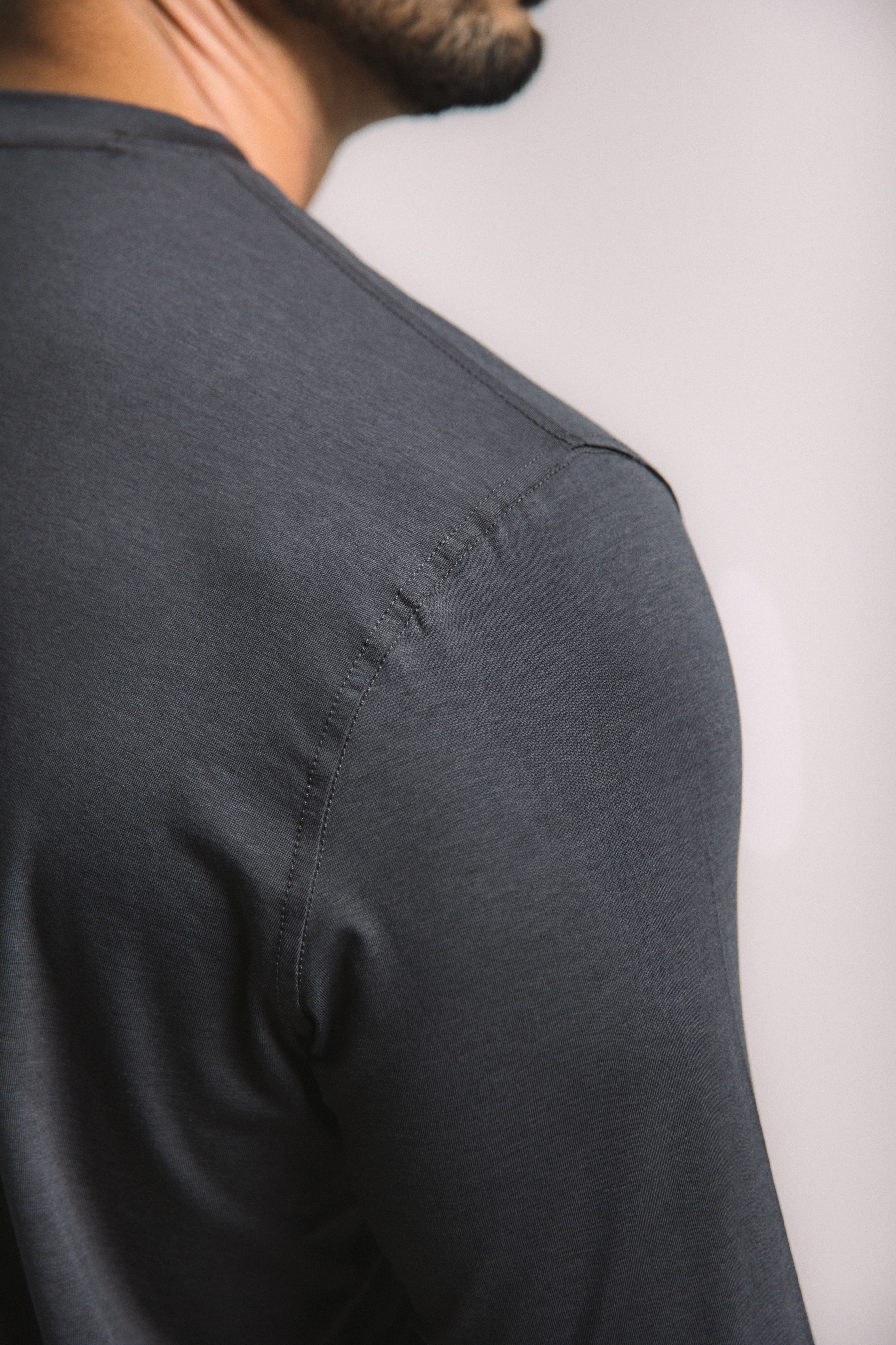 Lyocell Essential Long Sleeve - Dark Gray