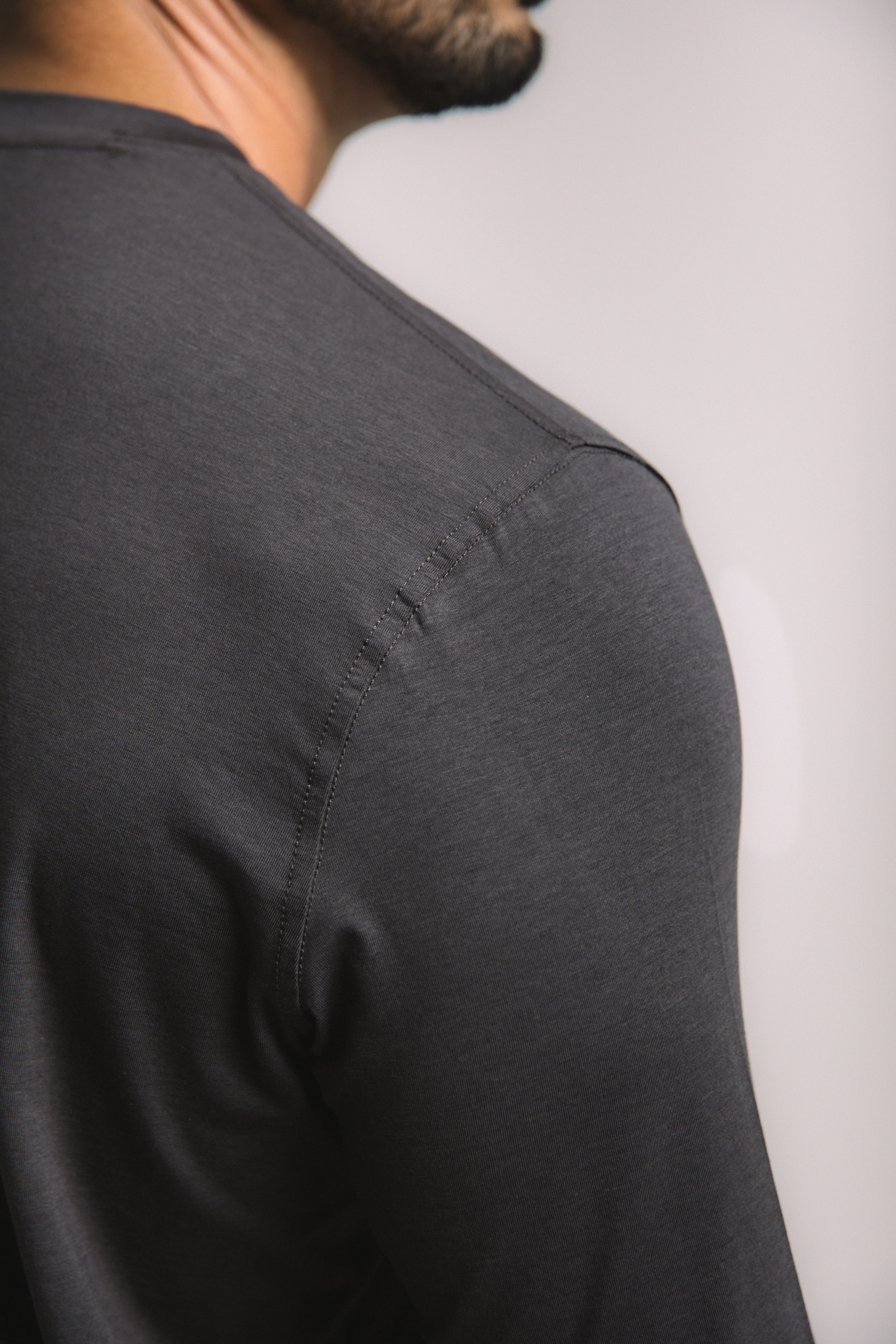 Lyocell Essential Long Sleeve - Dark Gray