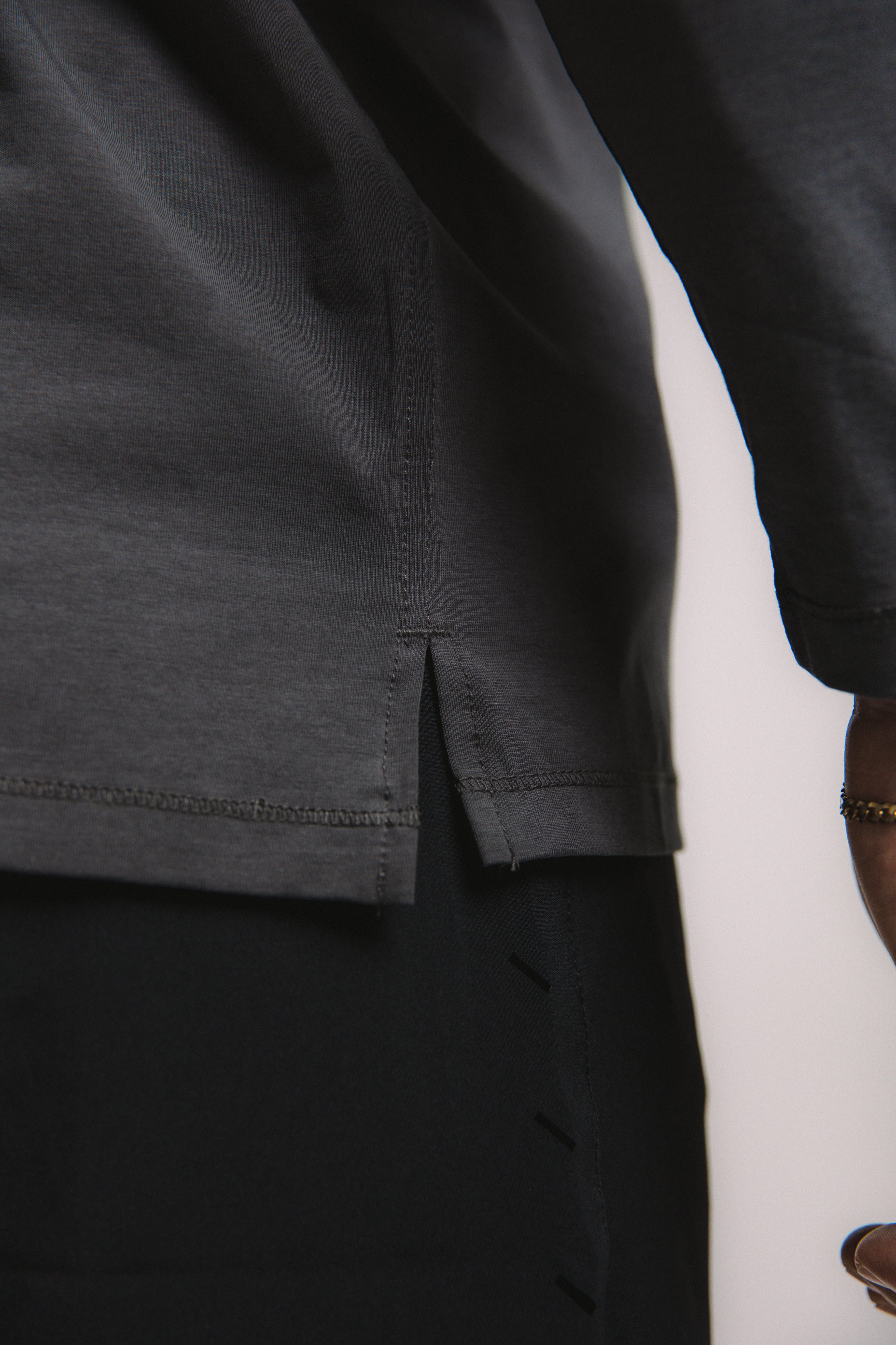 Lyocell Essential Long Sleeve - Dark Gray