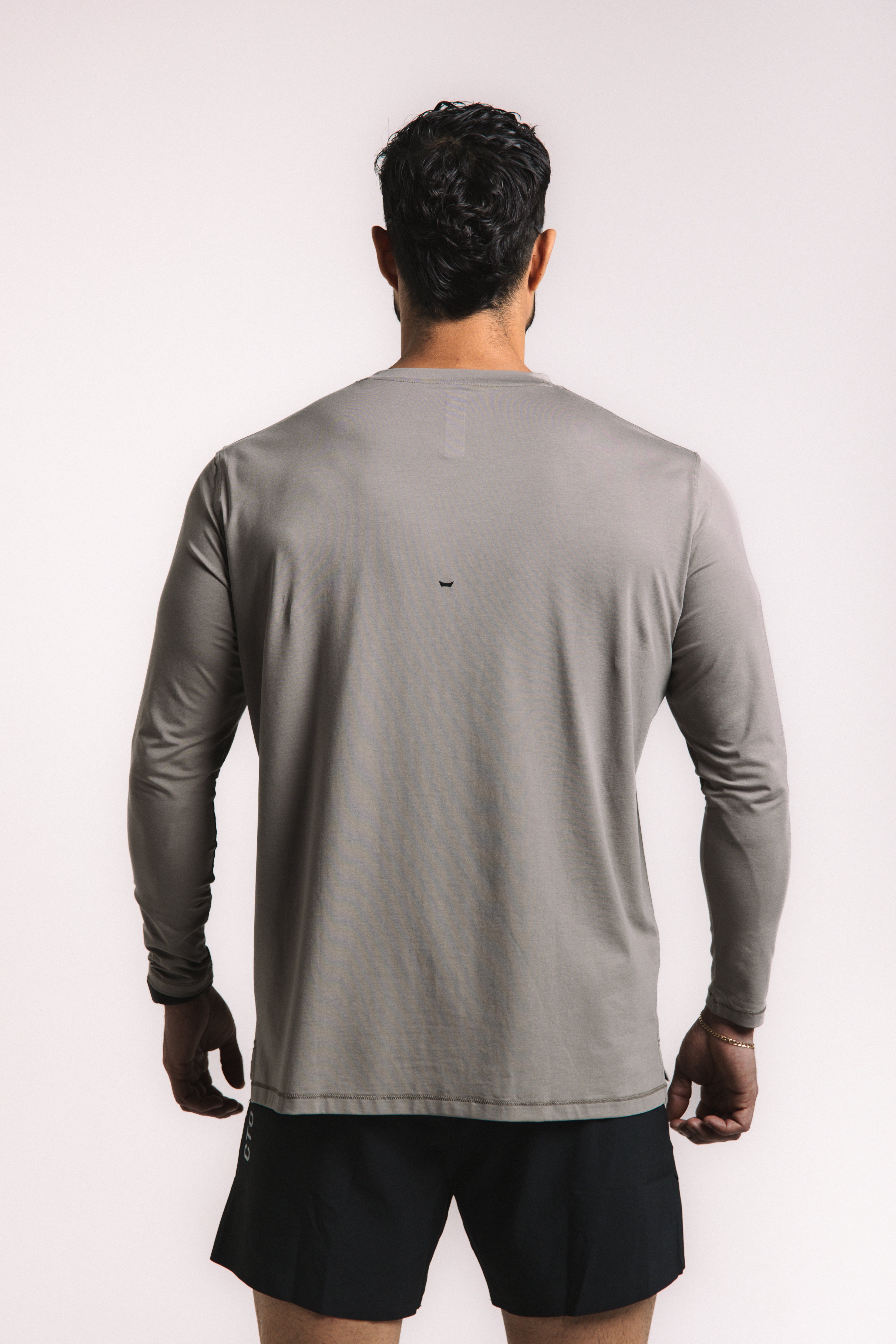 Lyocell Essential Long Sleeve - Taupe