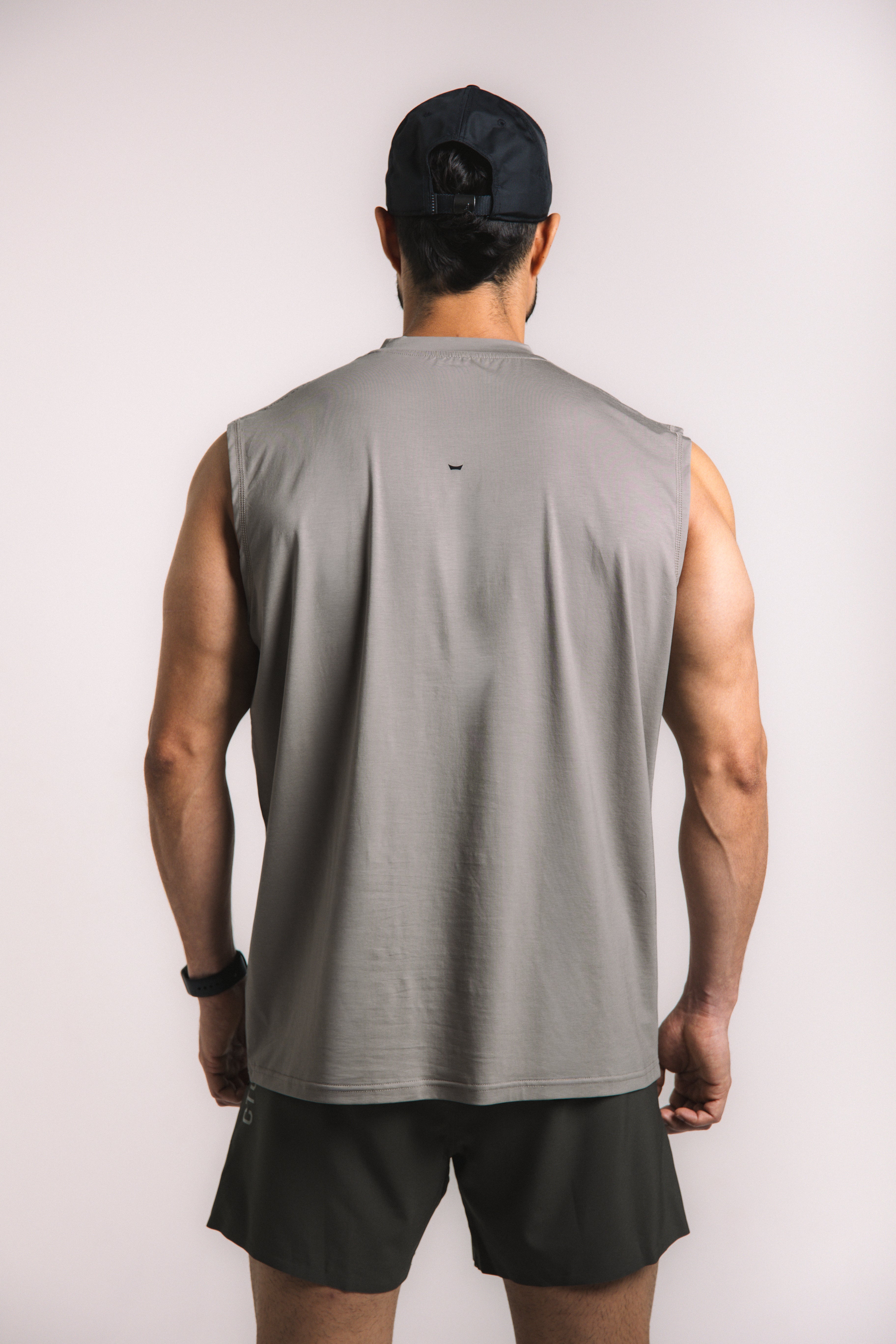 Lyocell Essential Tank V1 - Taupe