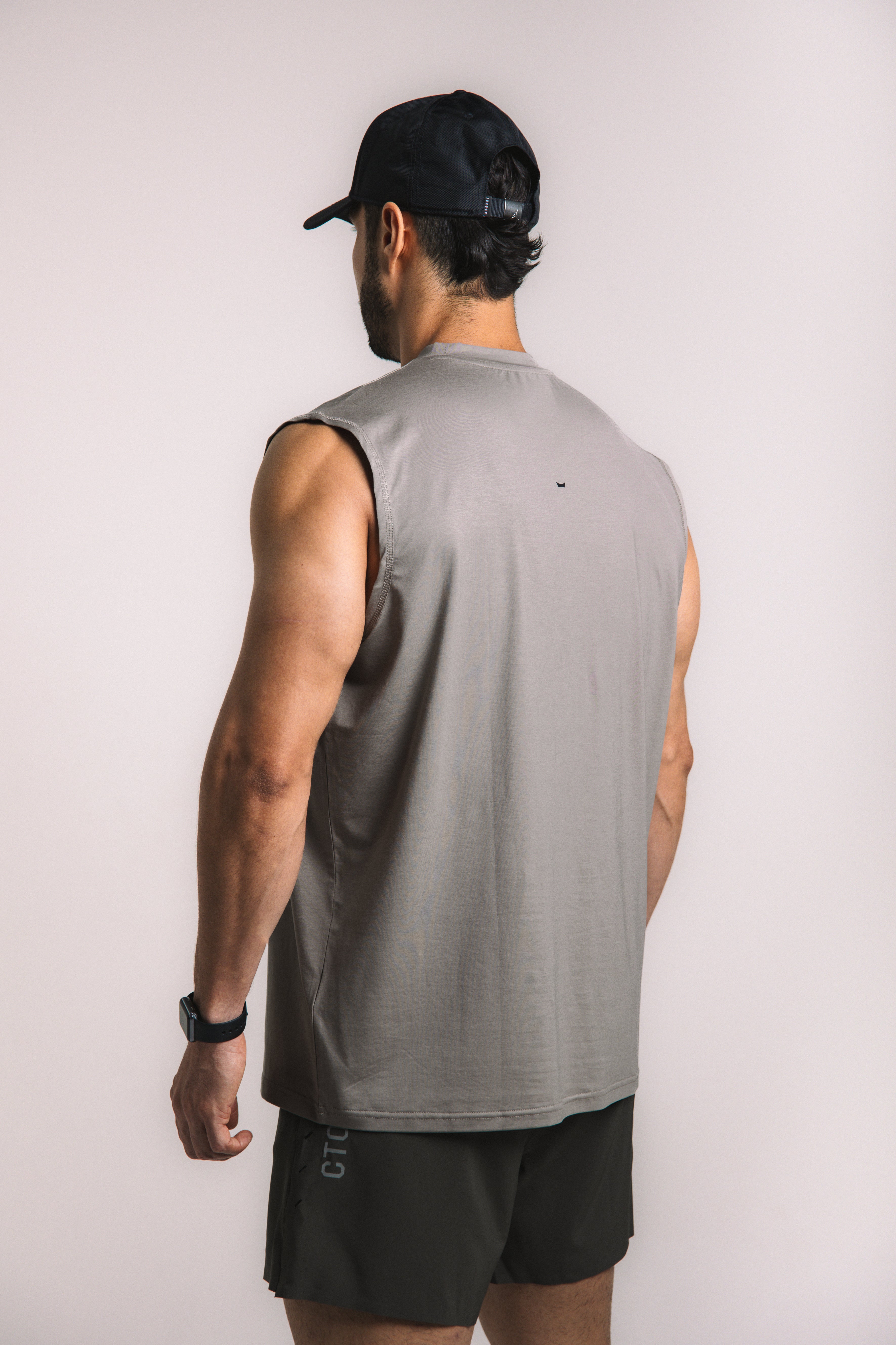 Lyocell Essential Tank V1 - Taupe