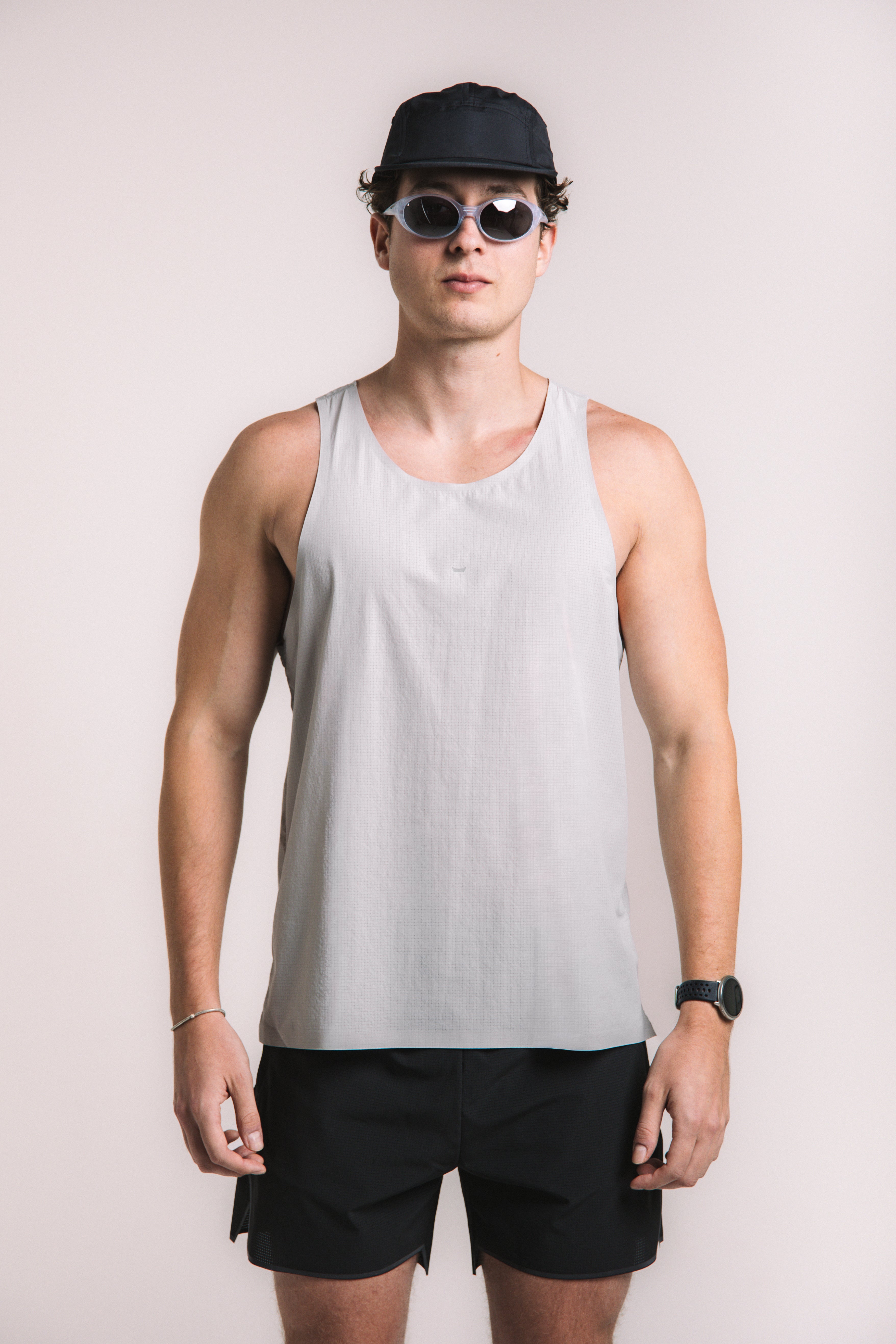 Dryal Technical Singlet - Light Gray