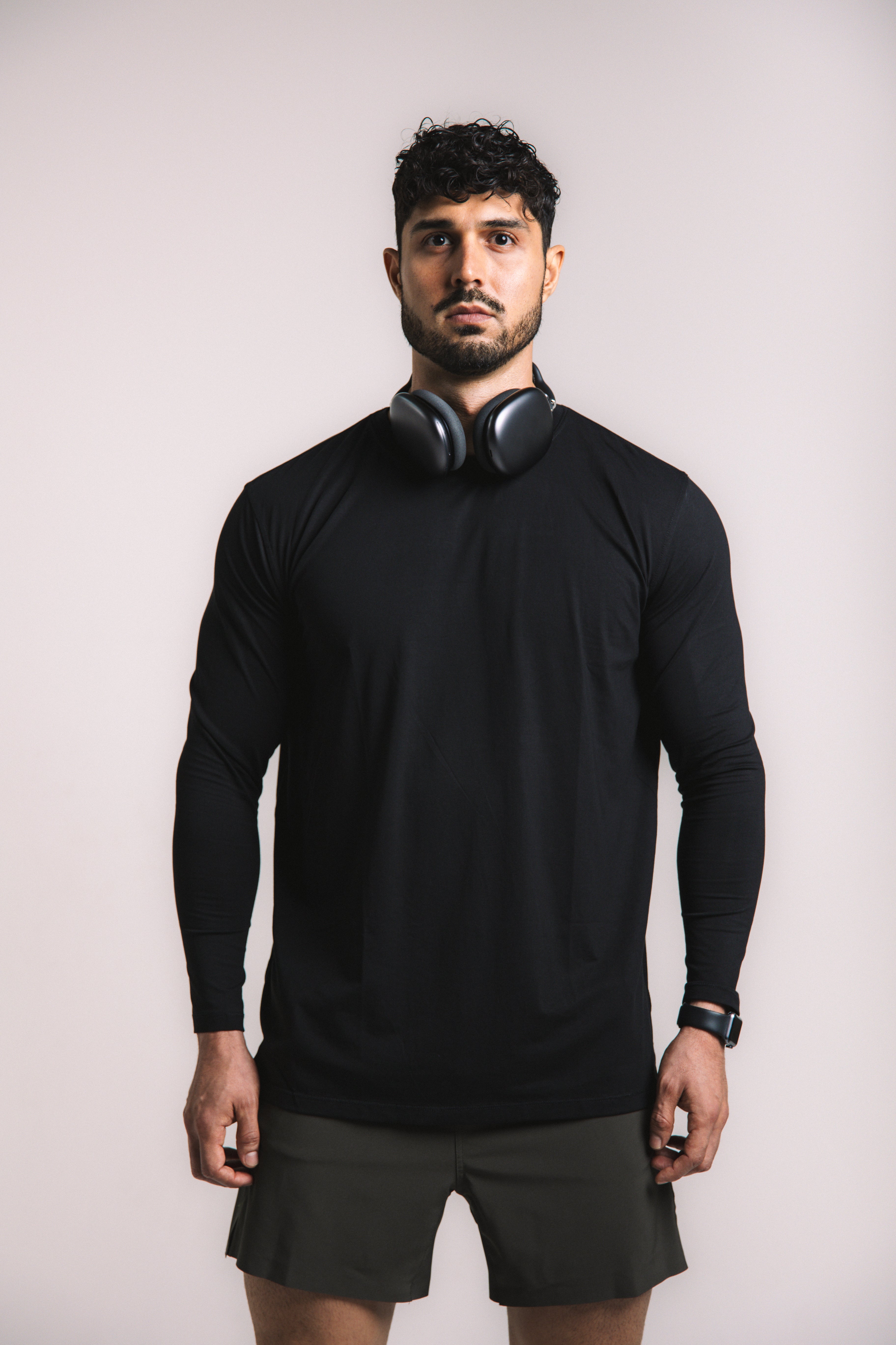 Lyocell Essential Long Sleeve - Black