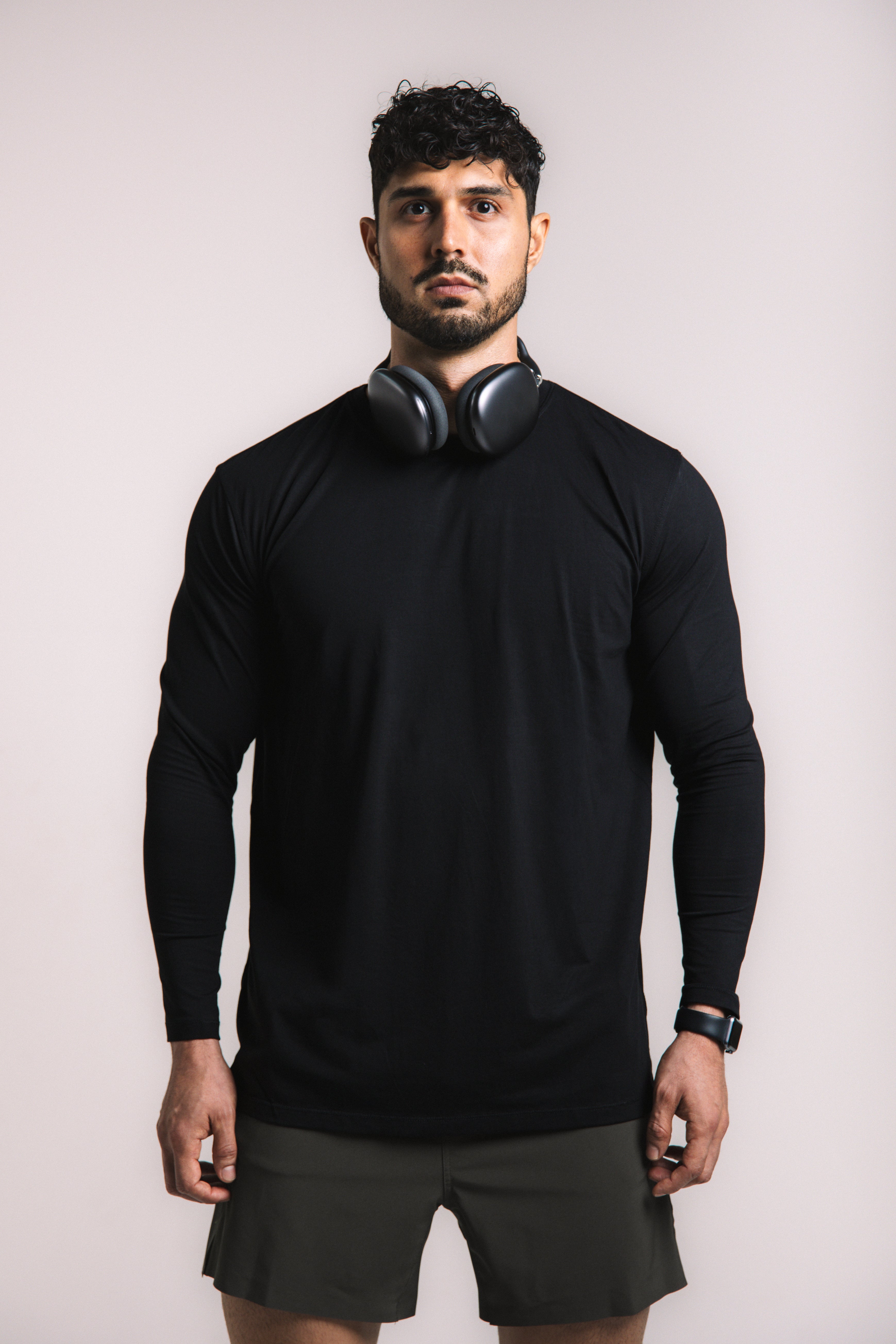 Lyocell Essential Long Sleeve - Black