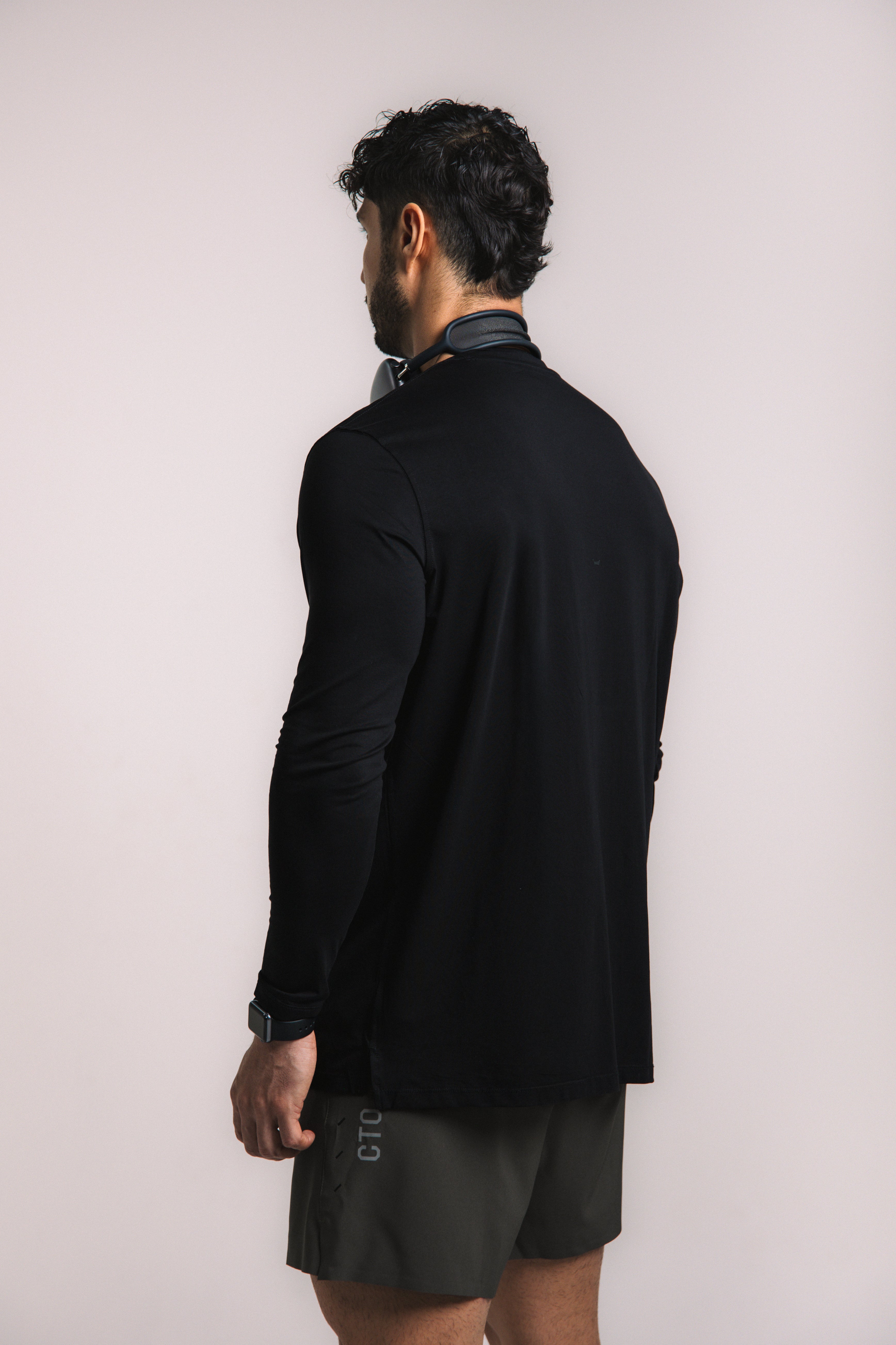 Lyocell Essential Long Sleeve - Black