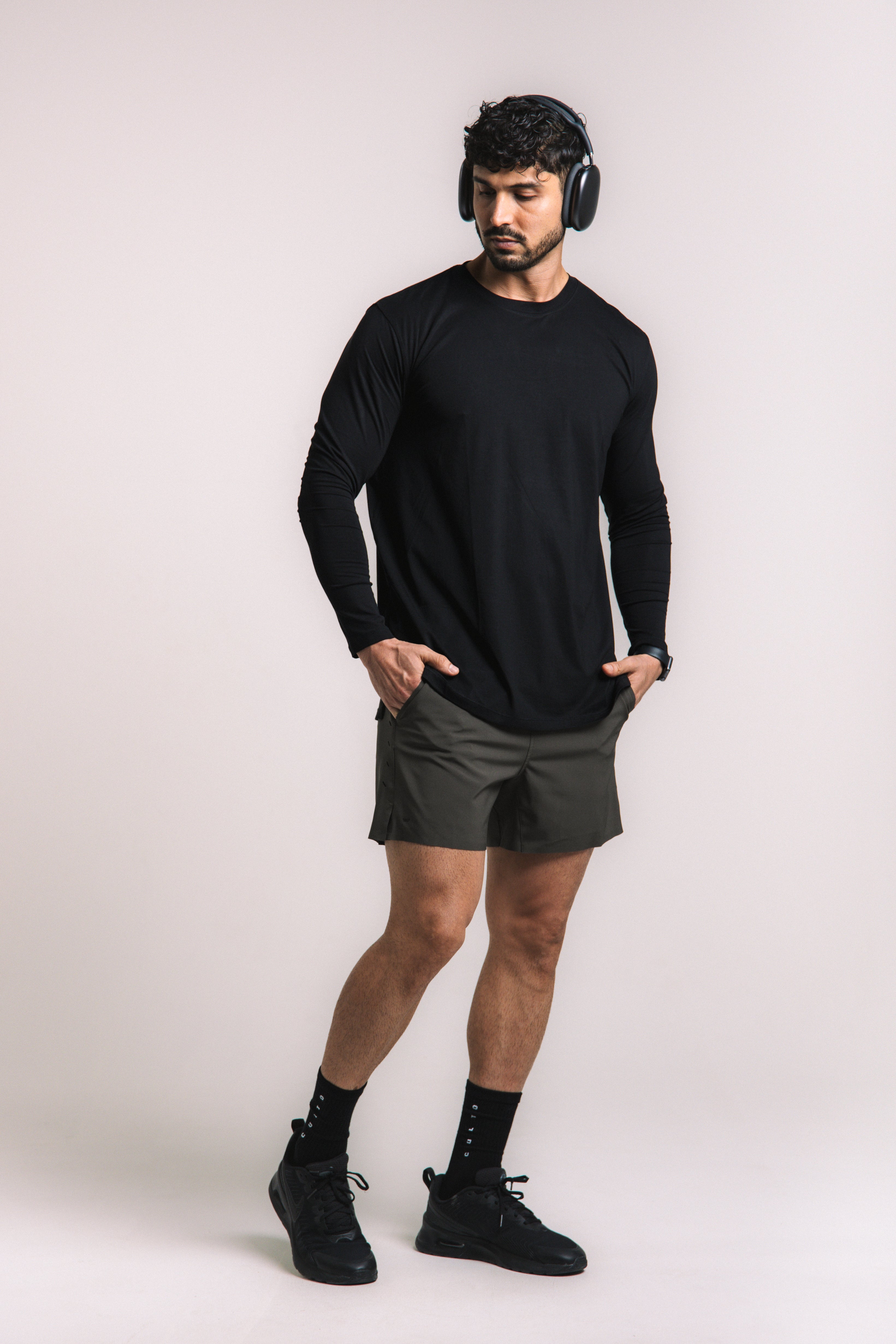 Lyocell Essential Long Sleeve - Black