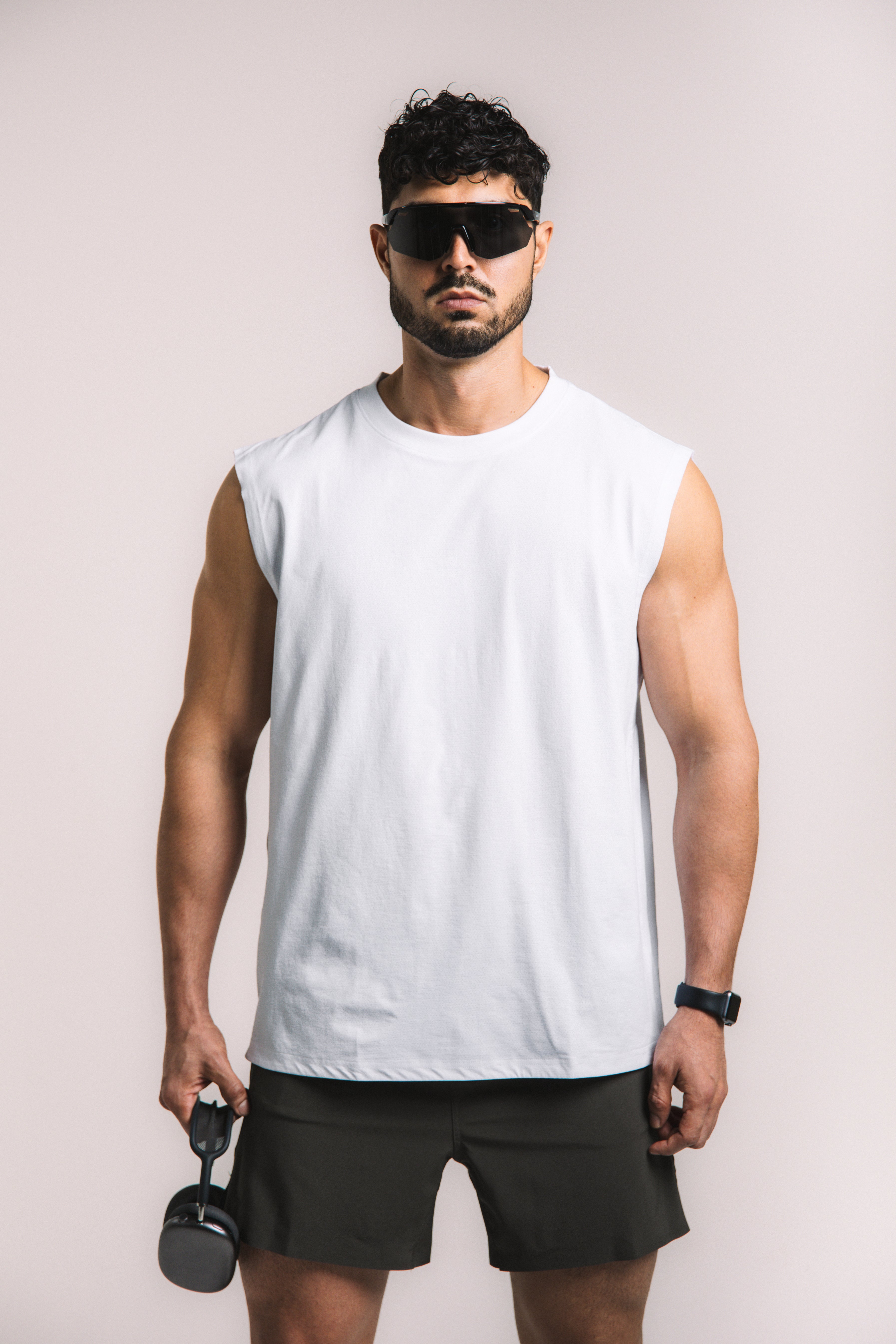 MicroVent Oversized Tank - White