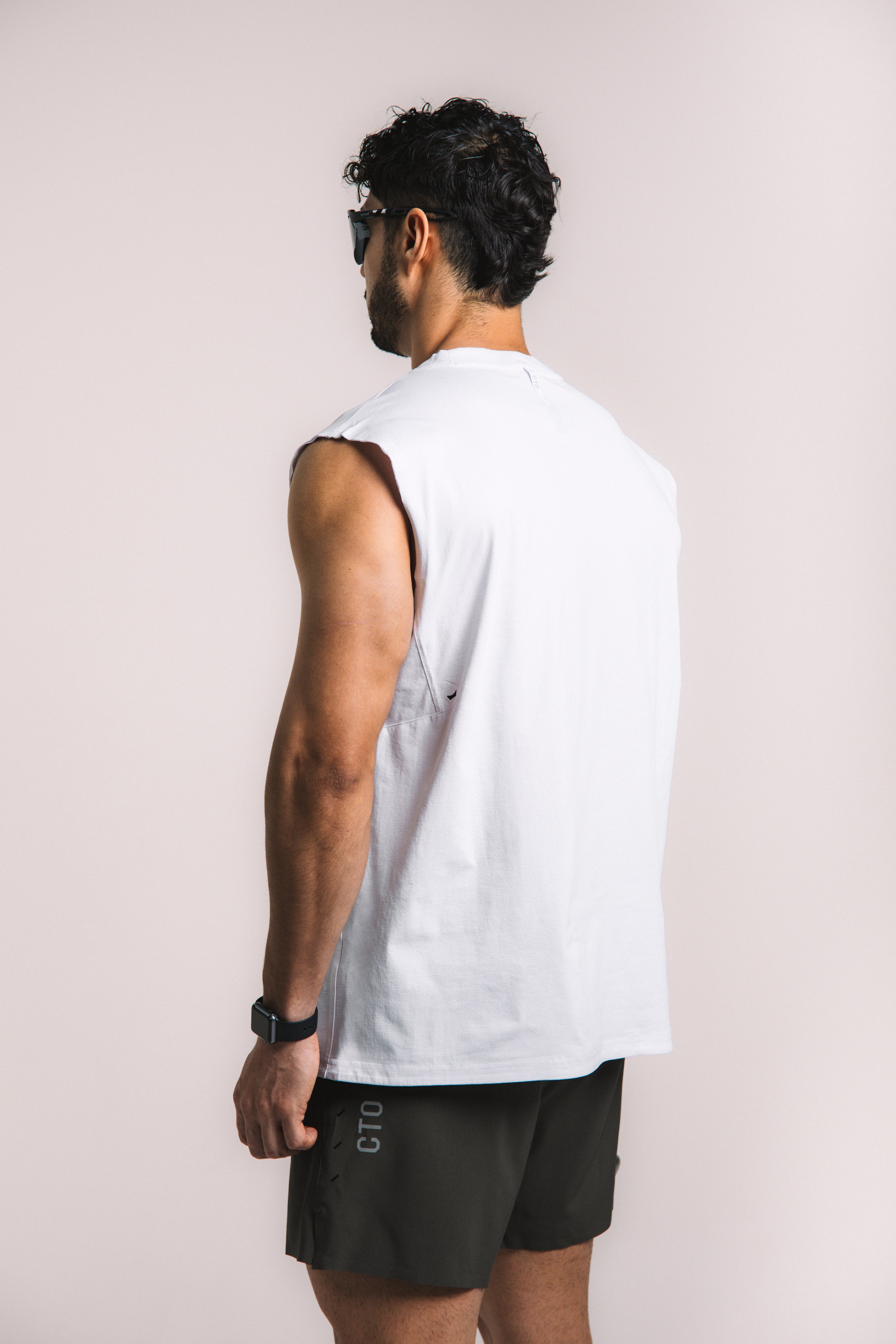 MicroVent Oversized Tank - White