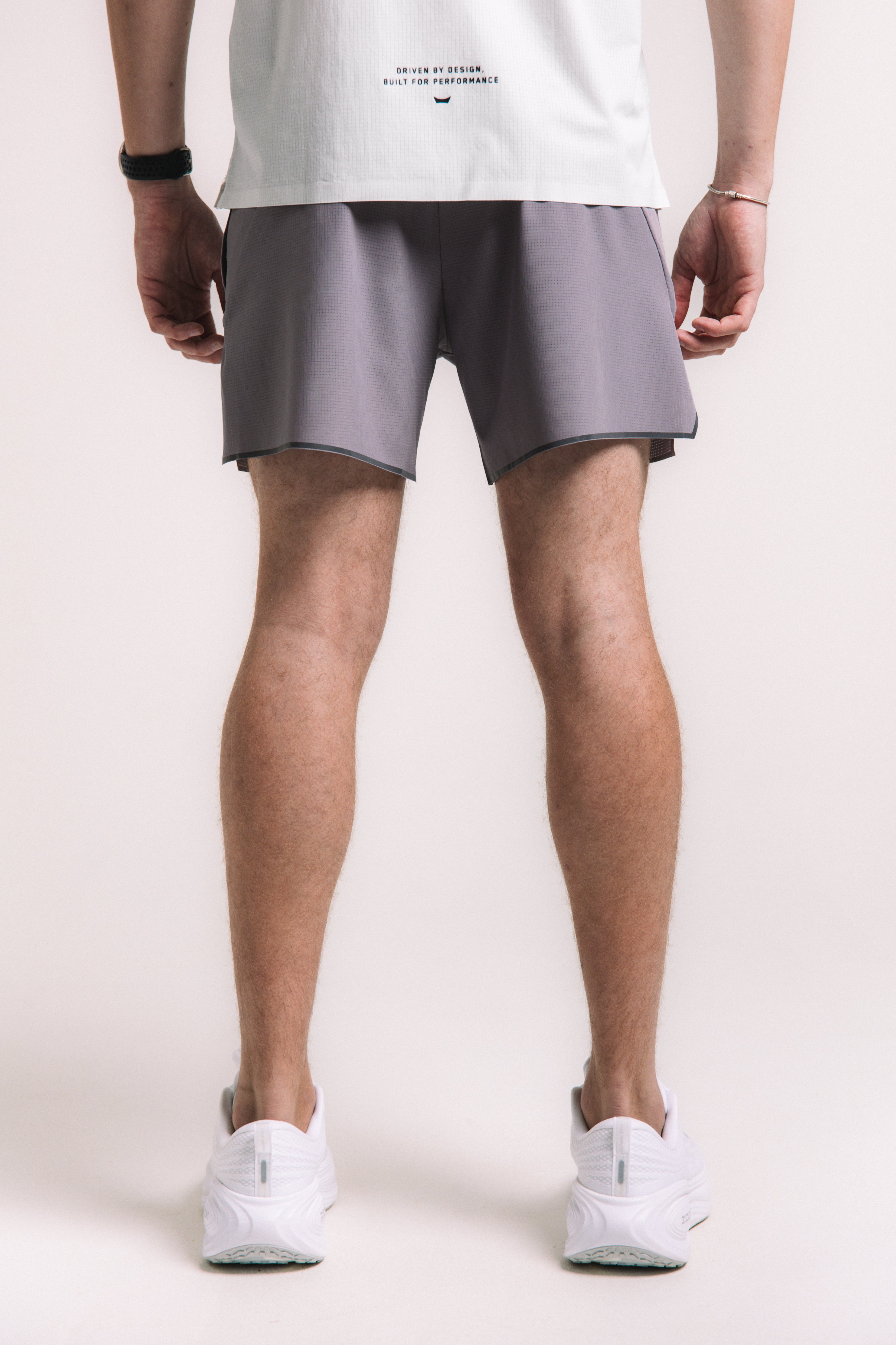 AirGrid Linerless Short - Purple Gray