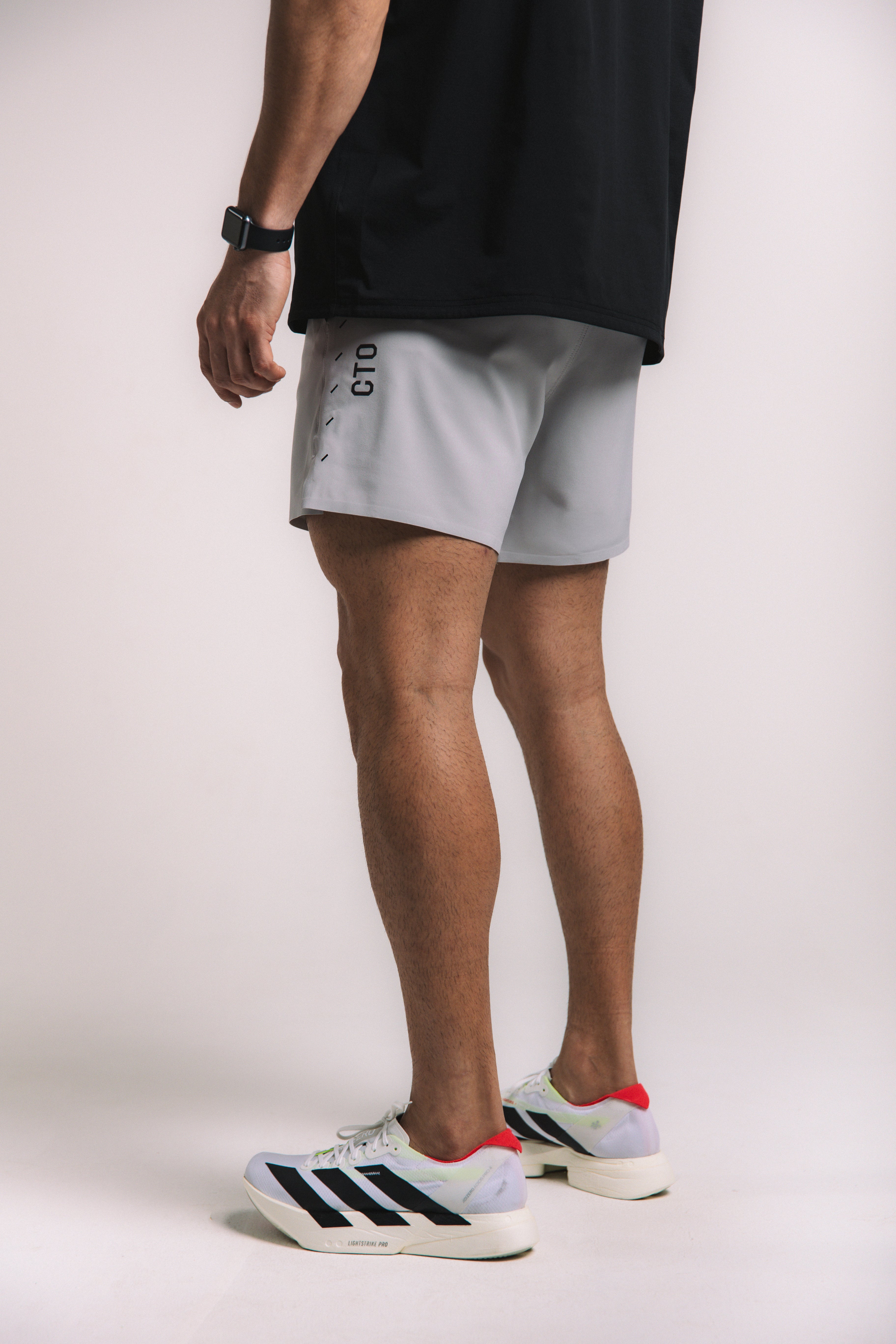 AeroLite Liner Short - Whisper Gray