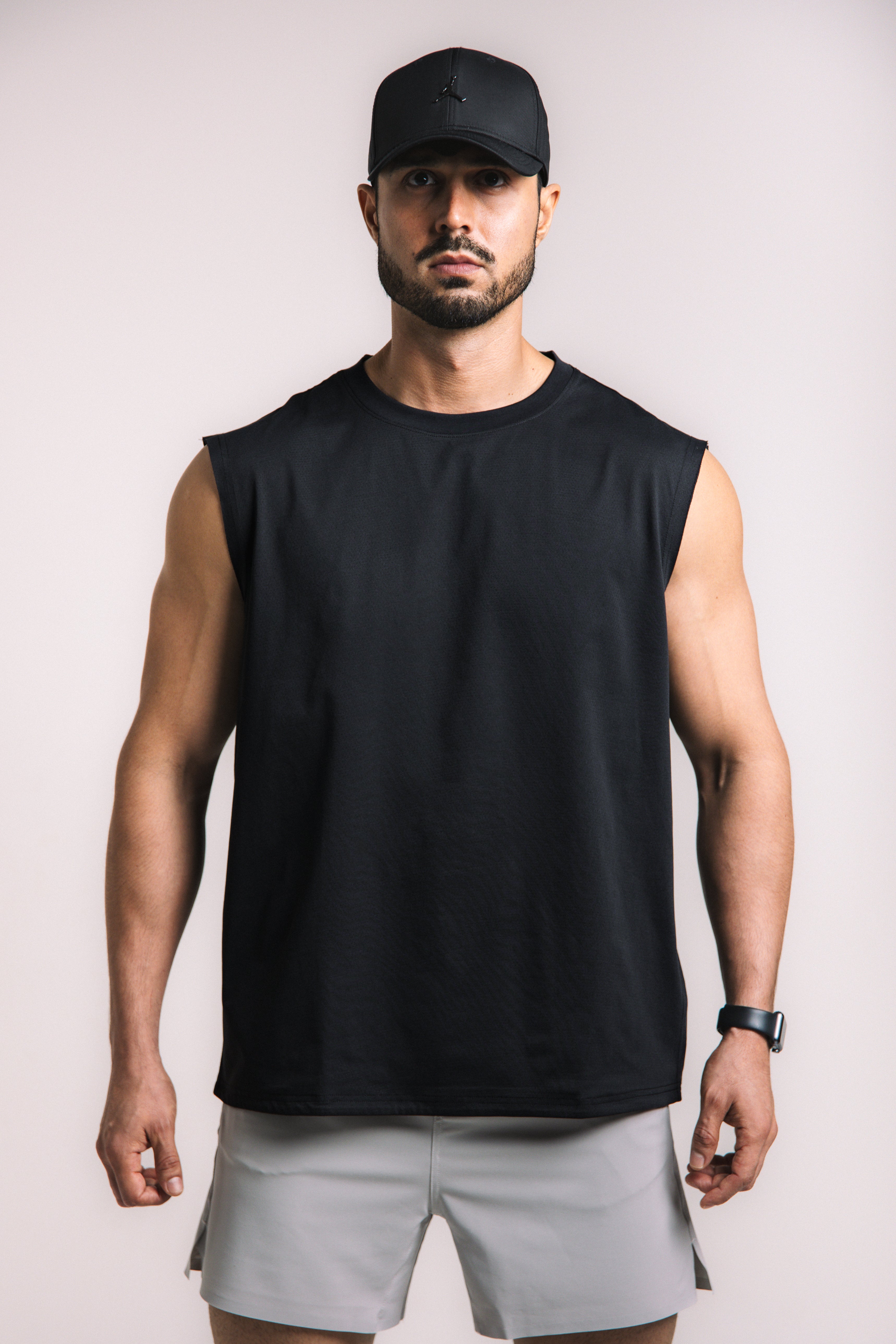 MicroVent Oversized Tank - Black