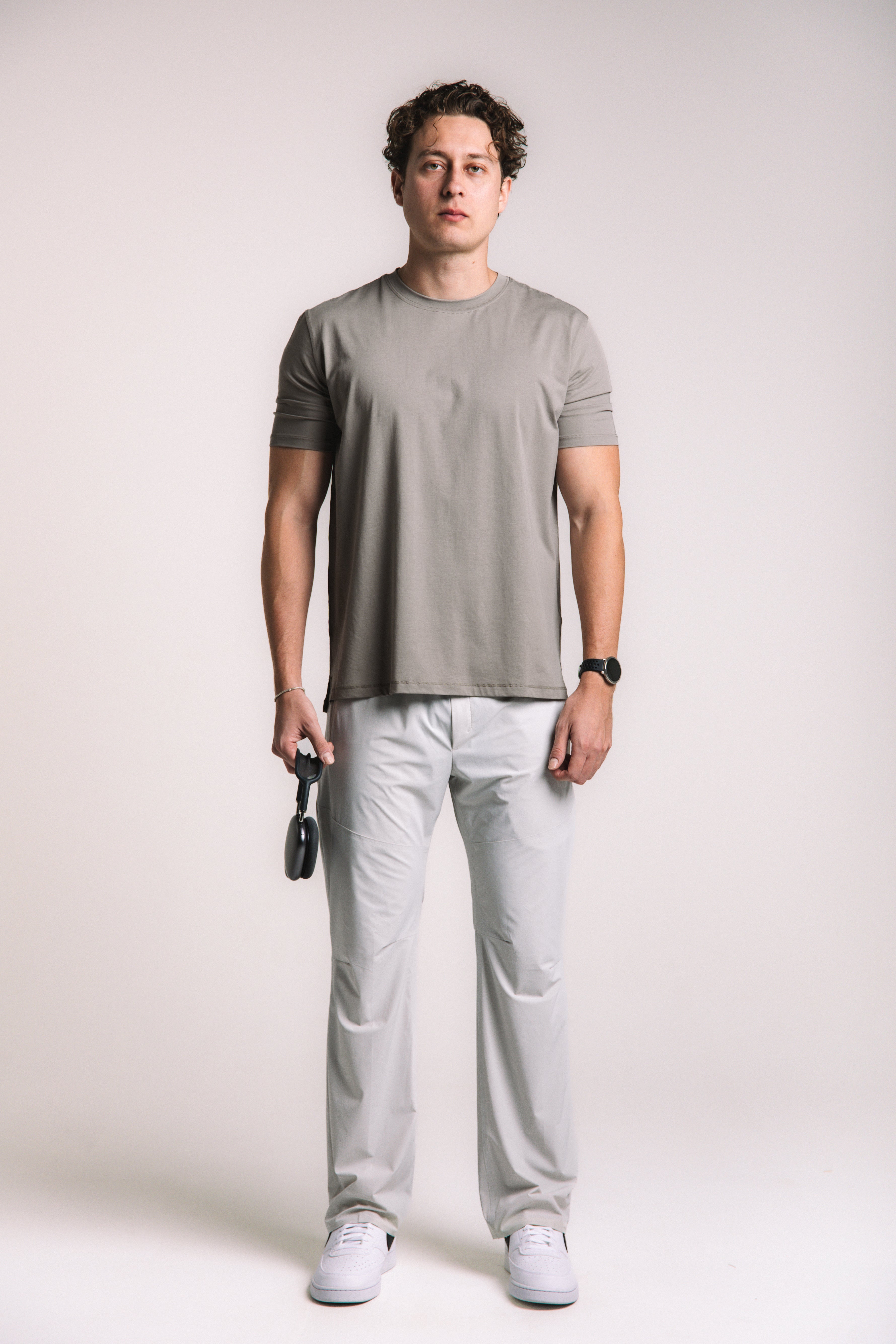 Lyocell Essential Tee - Taupe