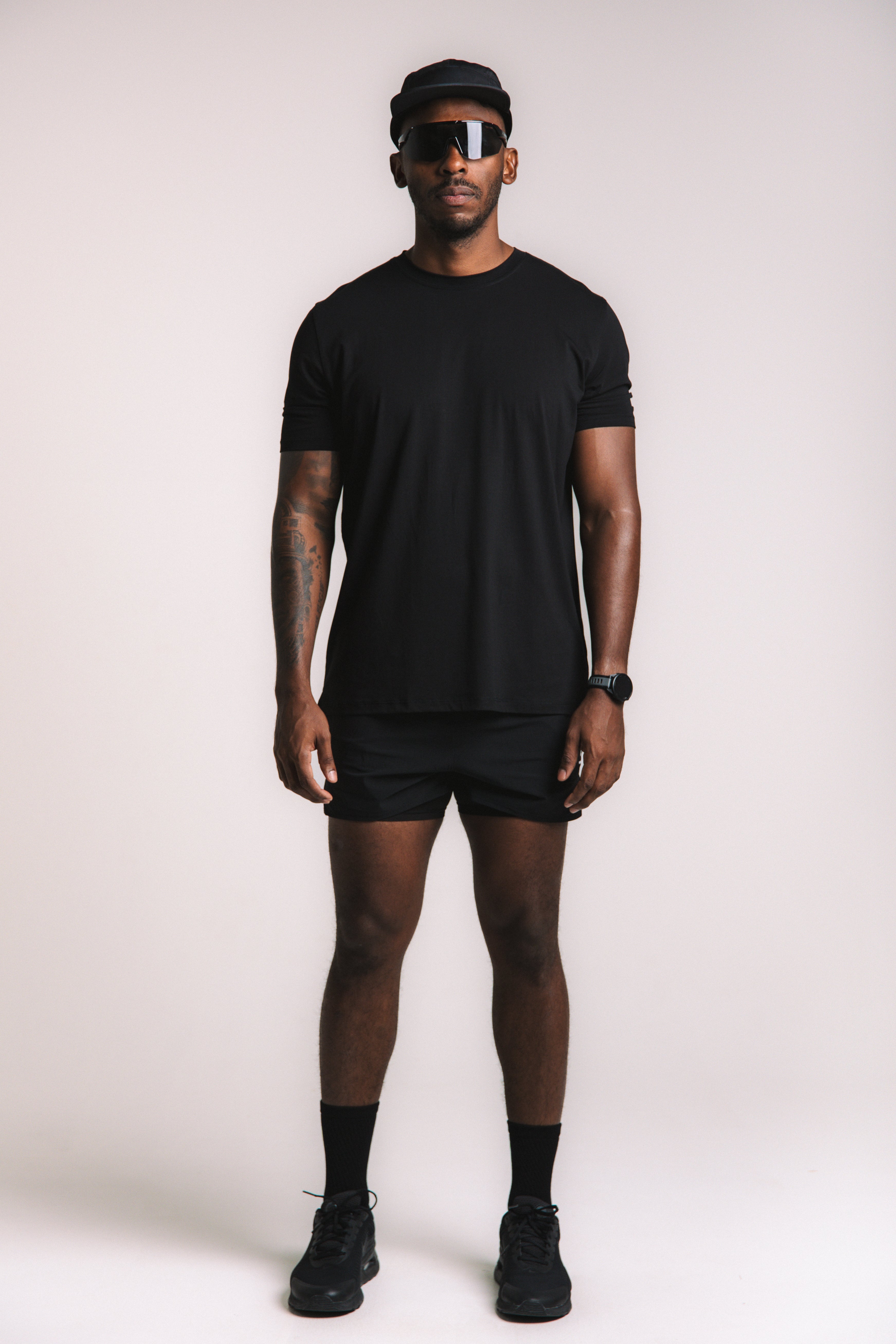 Lyocell Essential Tee - Black