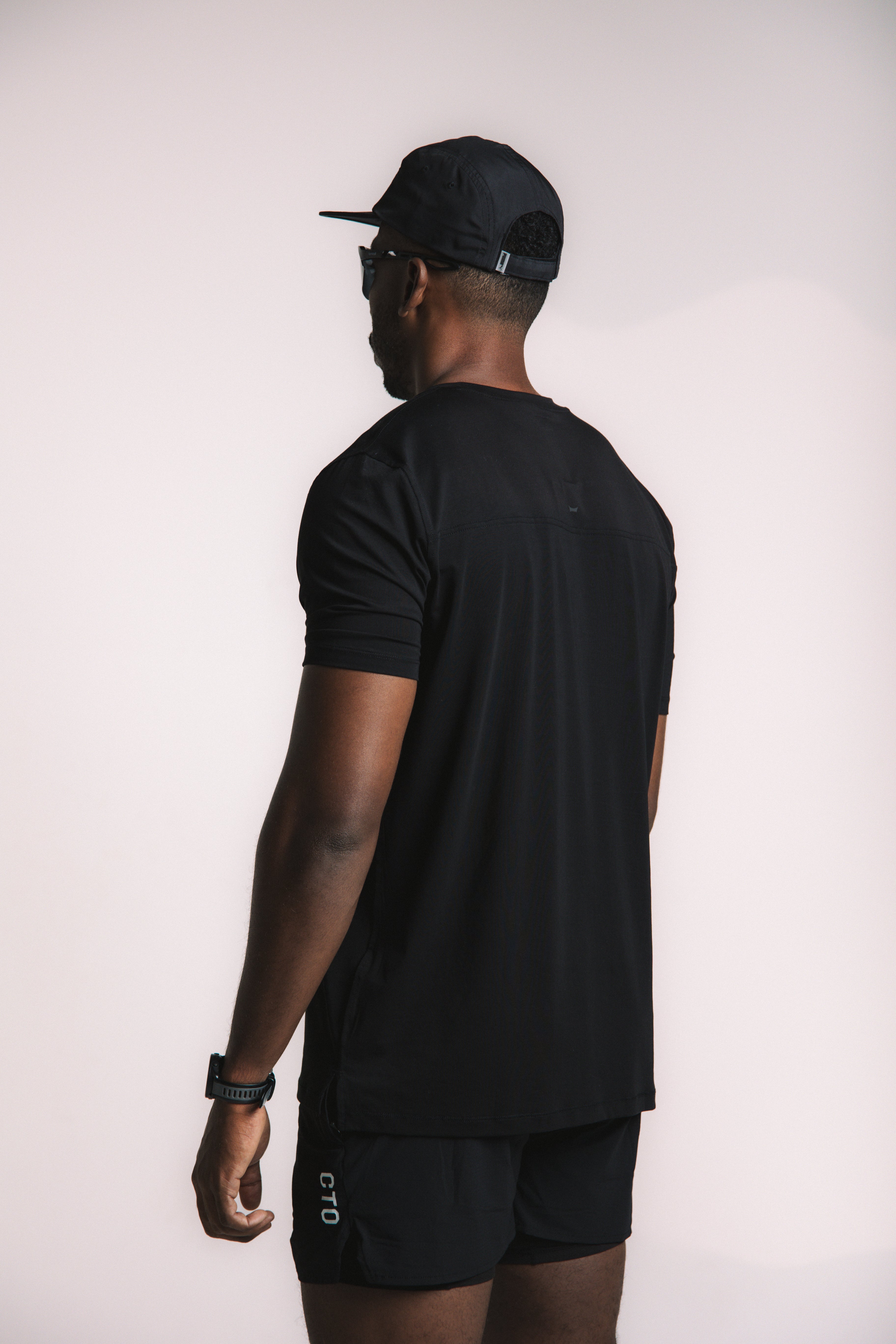 Lyocell Essential Tee - Black