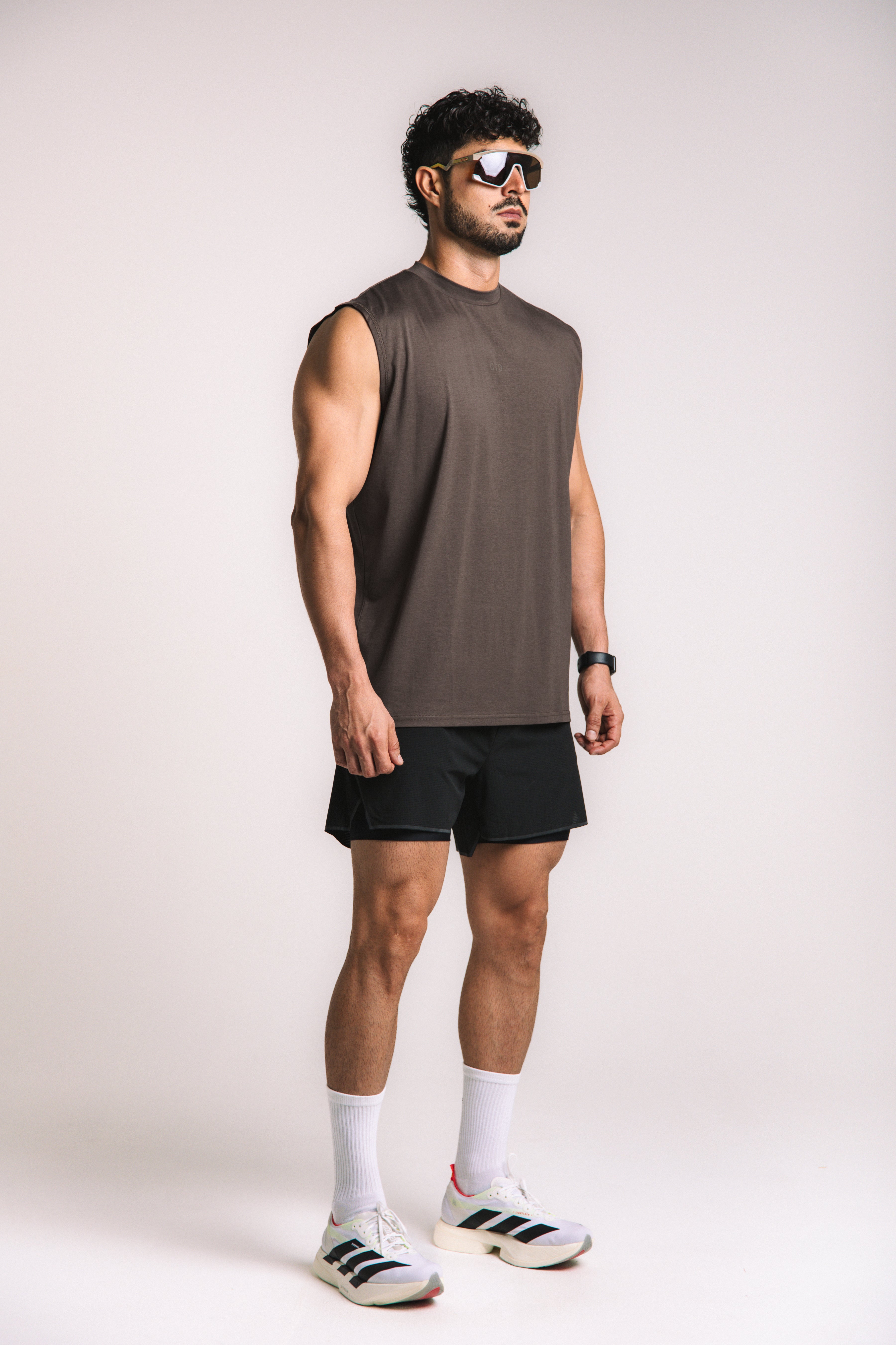 Lyocell Essential Tank V1 - Brown
