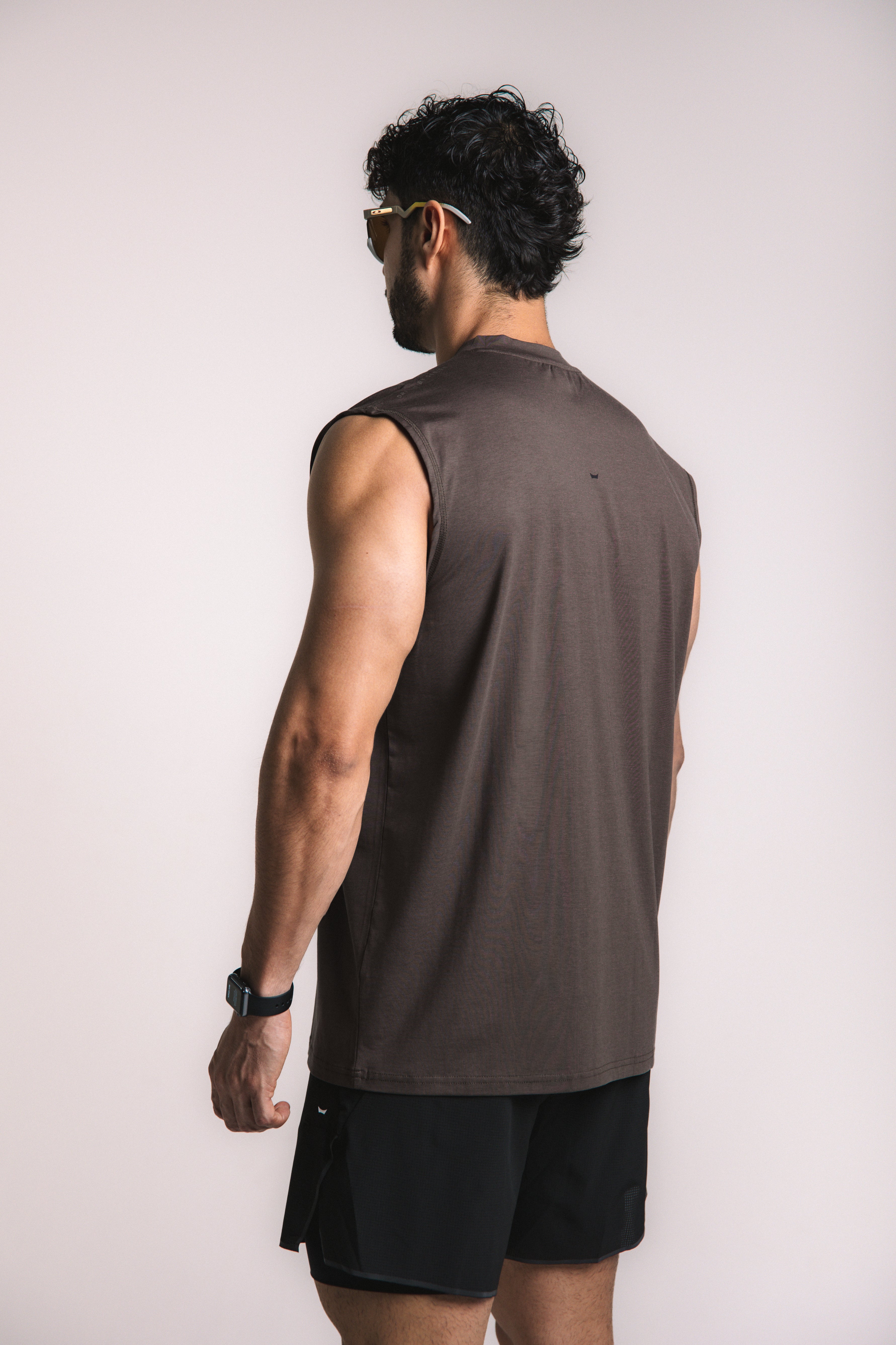 Lyocell Essential Tank V1 - Brown