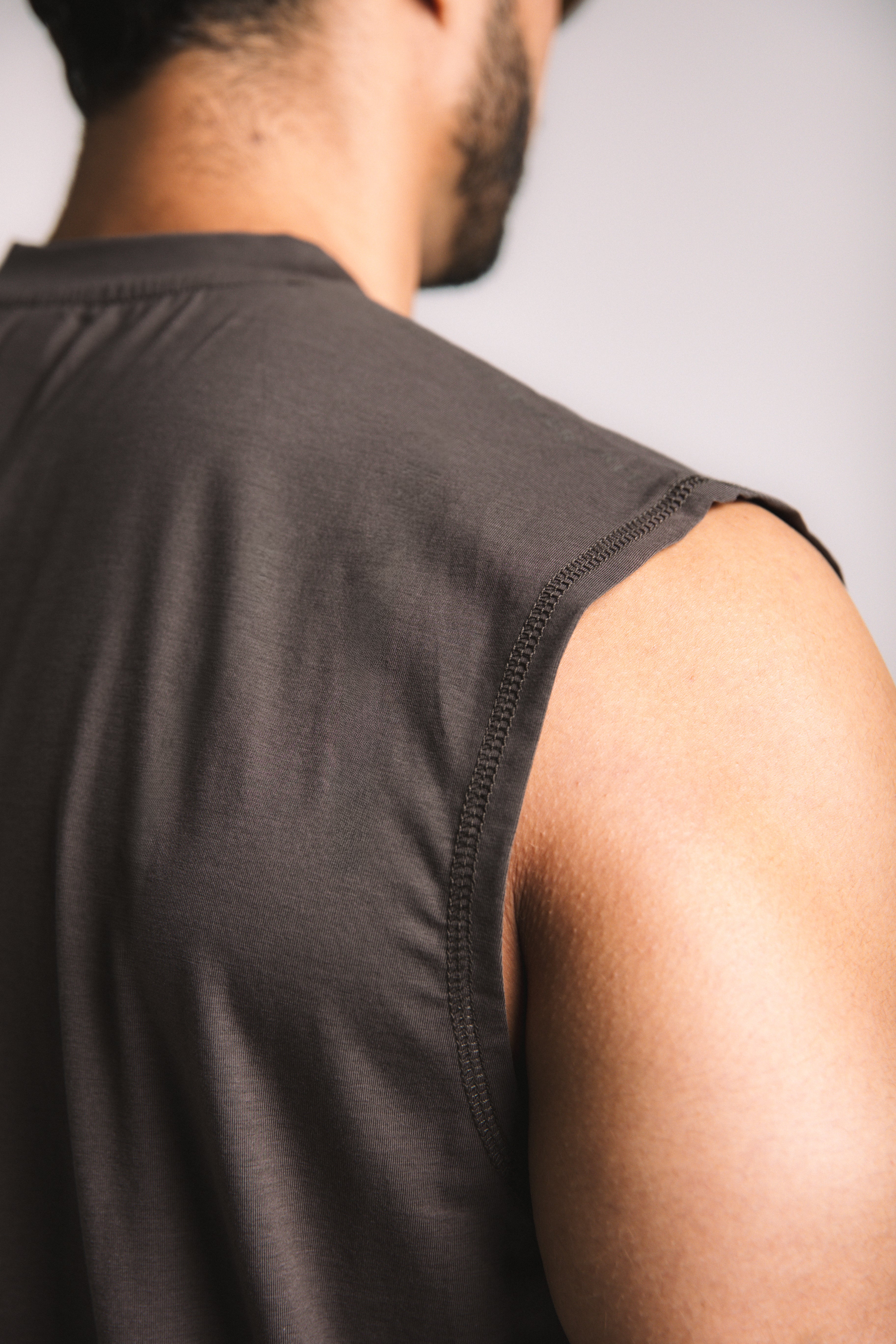 Lyocell Essential Tank V1 - Brown