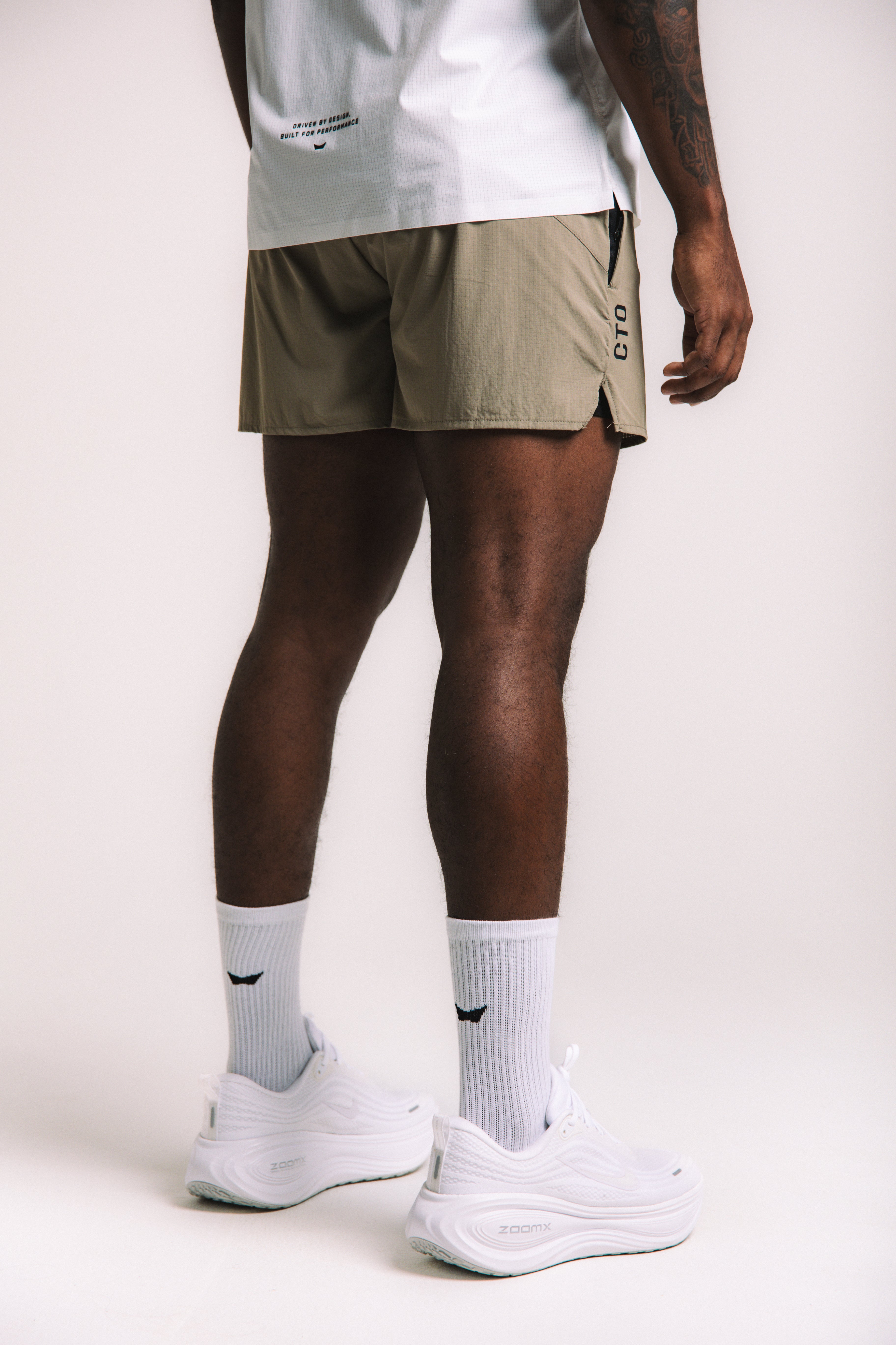 Quadral Liner Short - Olive Green