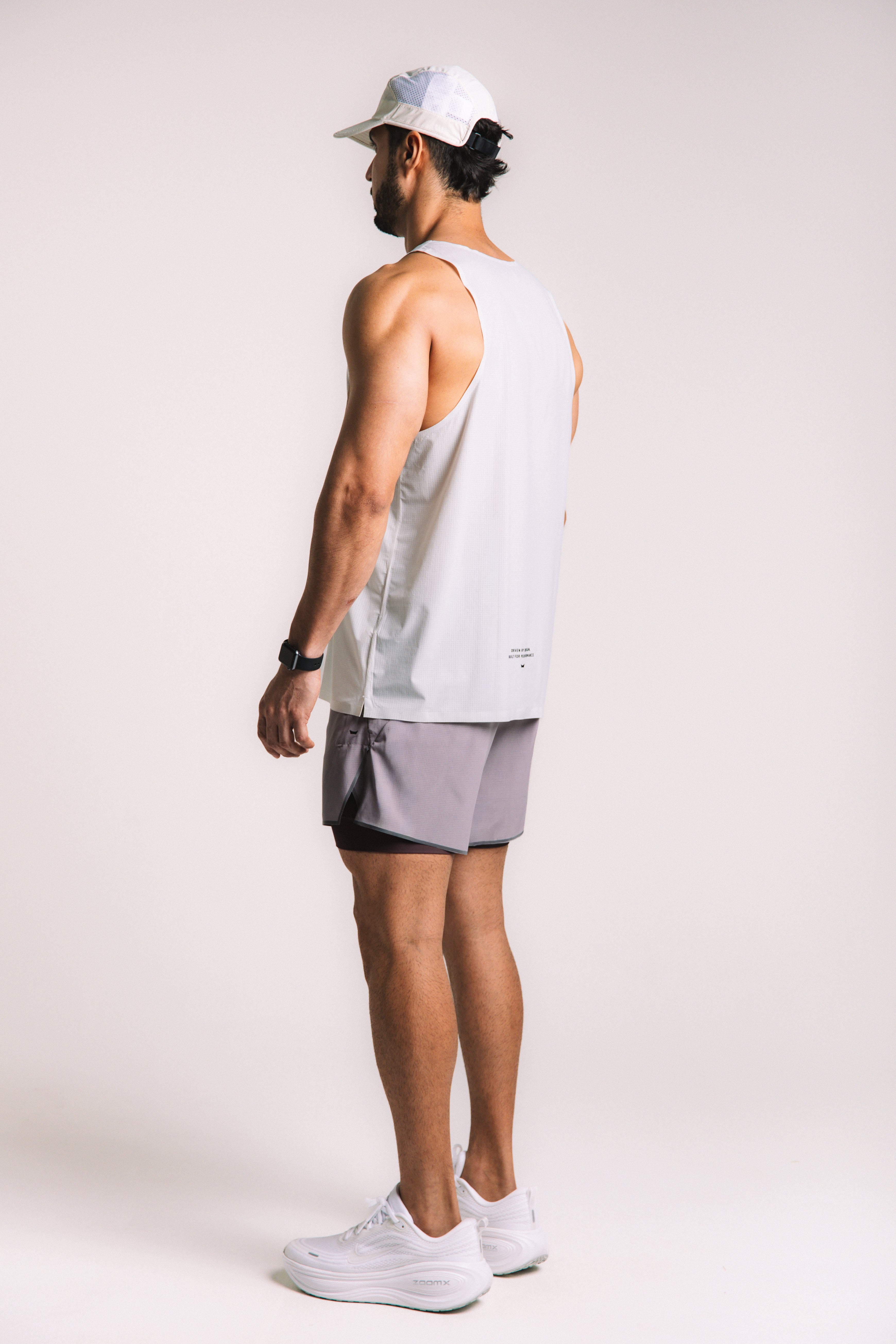 AirGrid Liner Short - Purple Gray