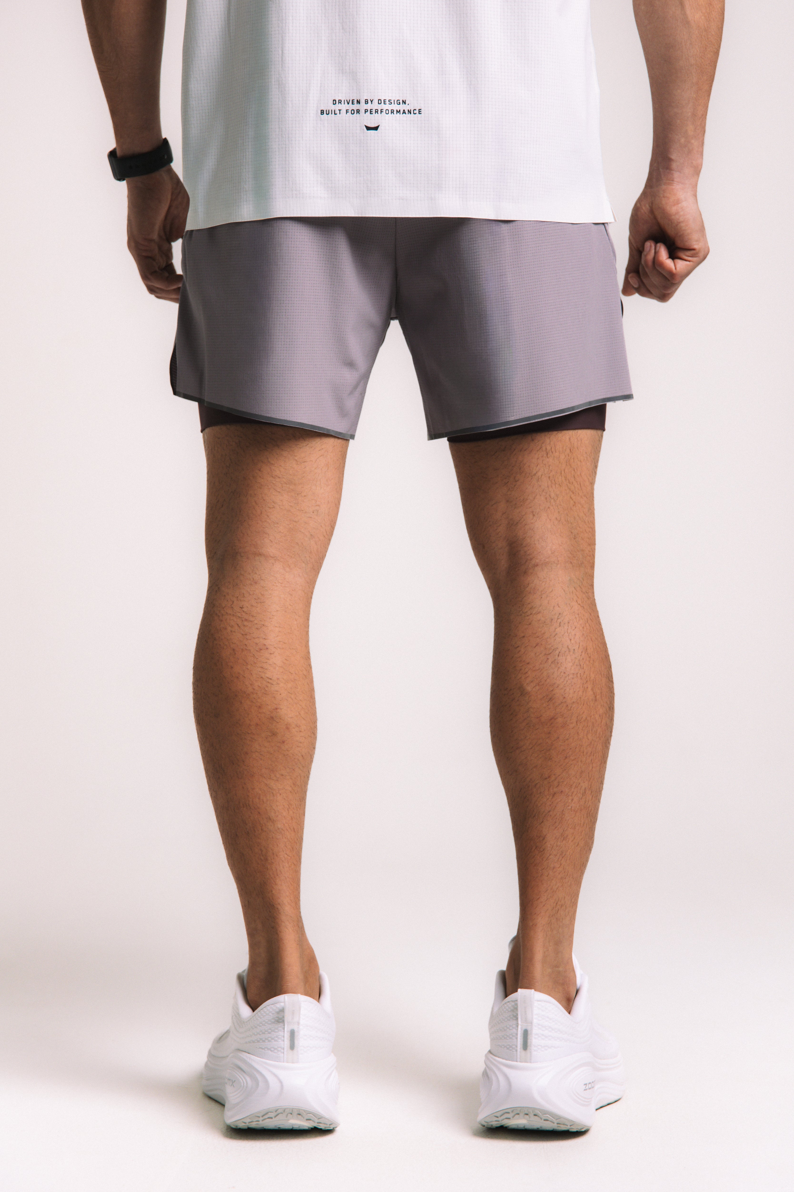 AirGrid Liner Short - Purple Gray