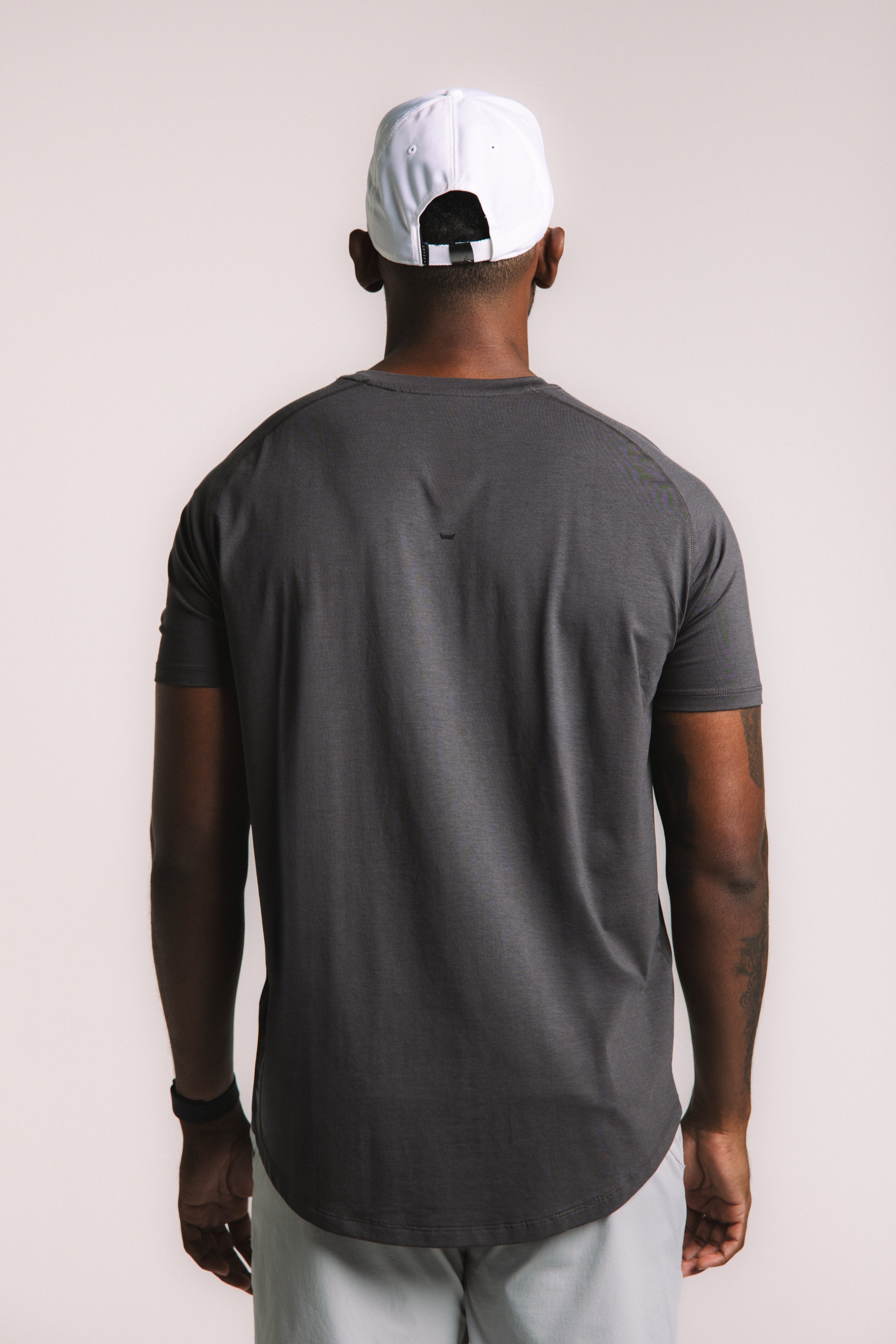 Lyocell Training Tee - Dark Gray