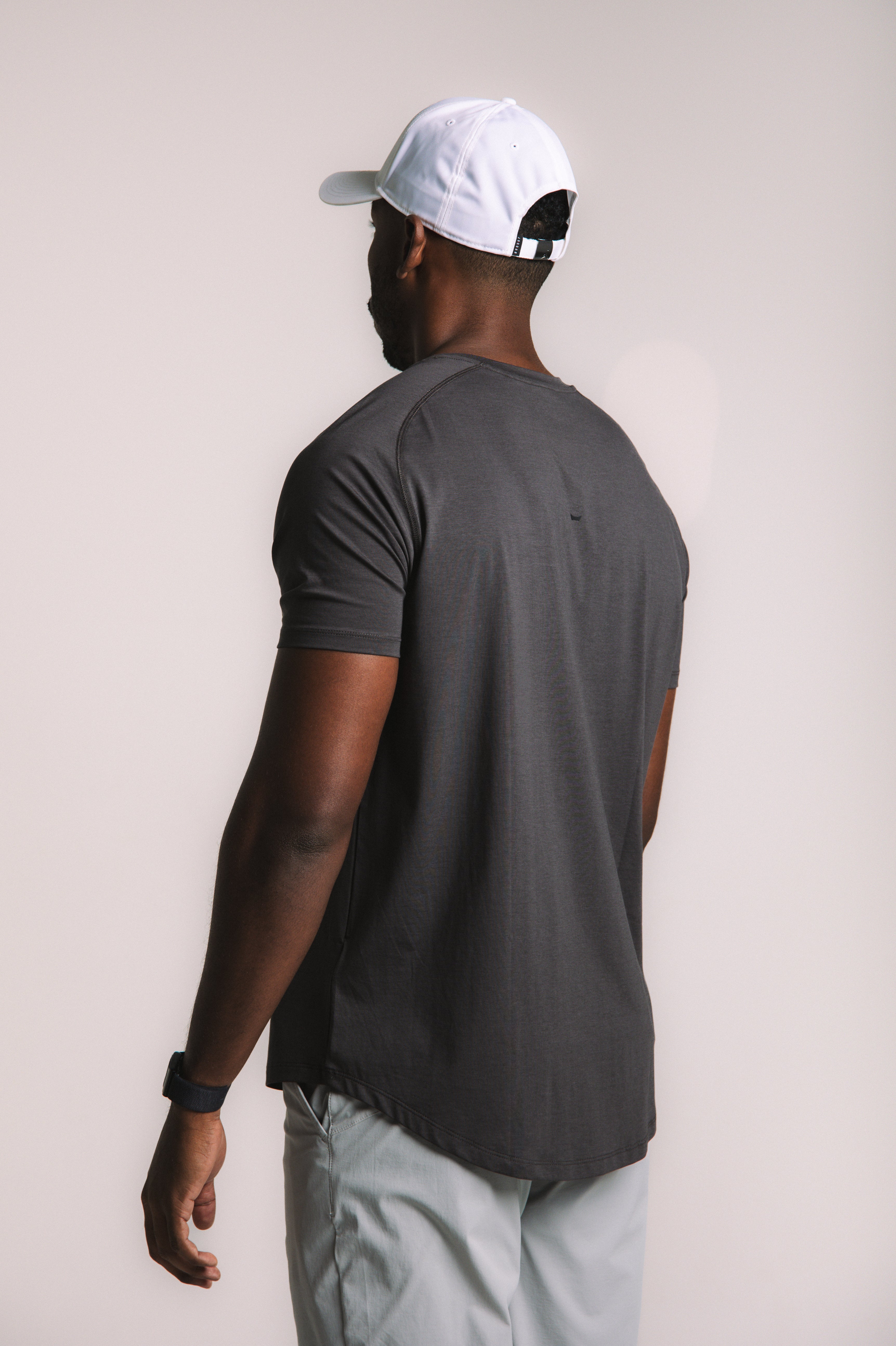 Lyocell Training Tee - Dark Gray