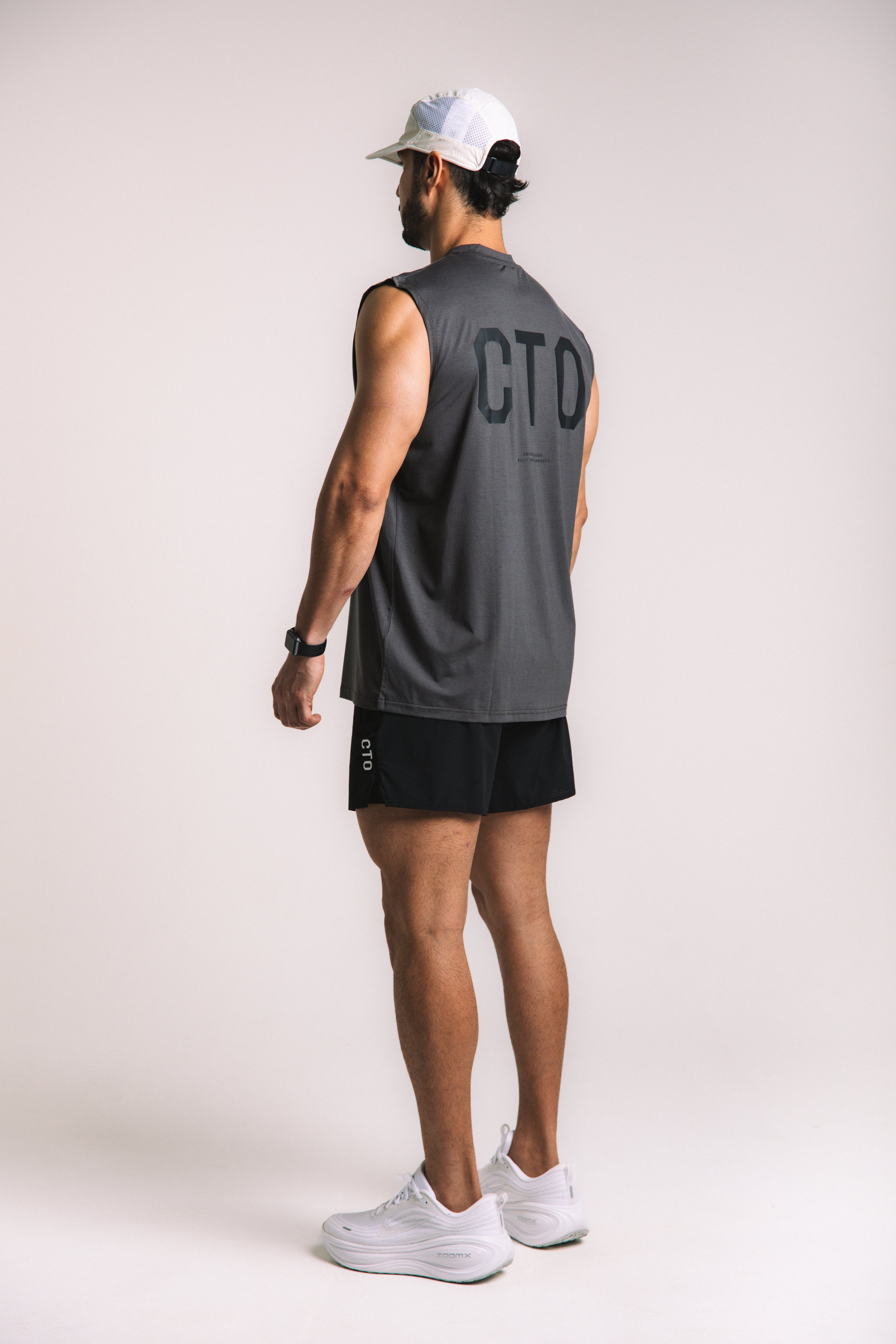 Lyocell Essential Tank V2 - Dark Gray