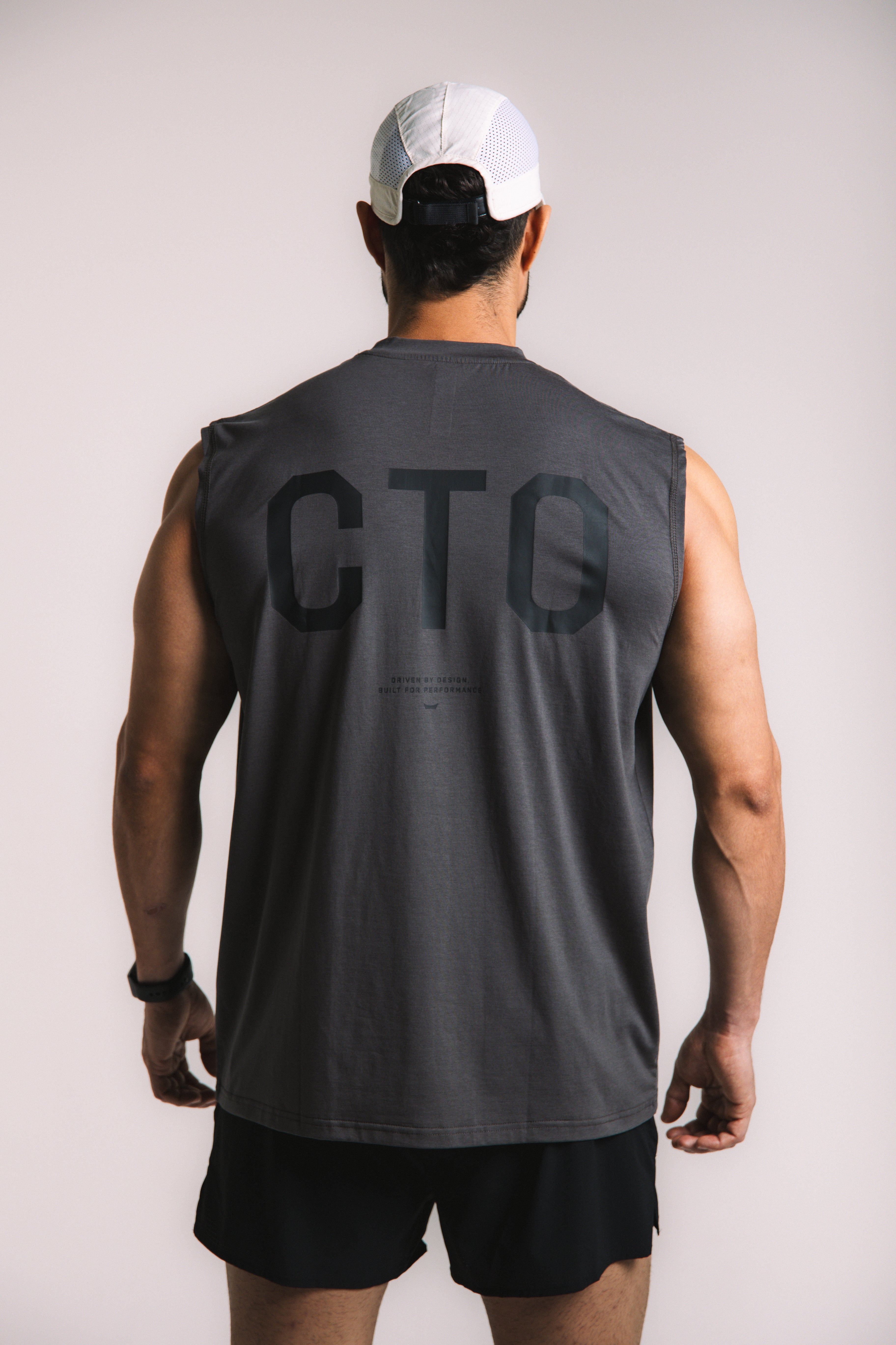 Lyocell Essential Tank V2 - Dark Gray