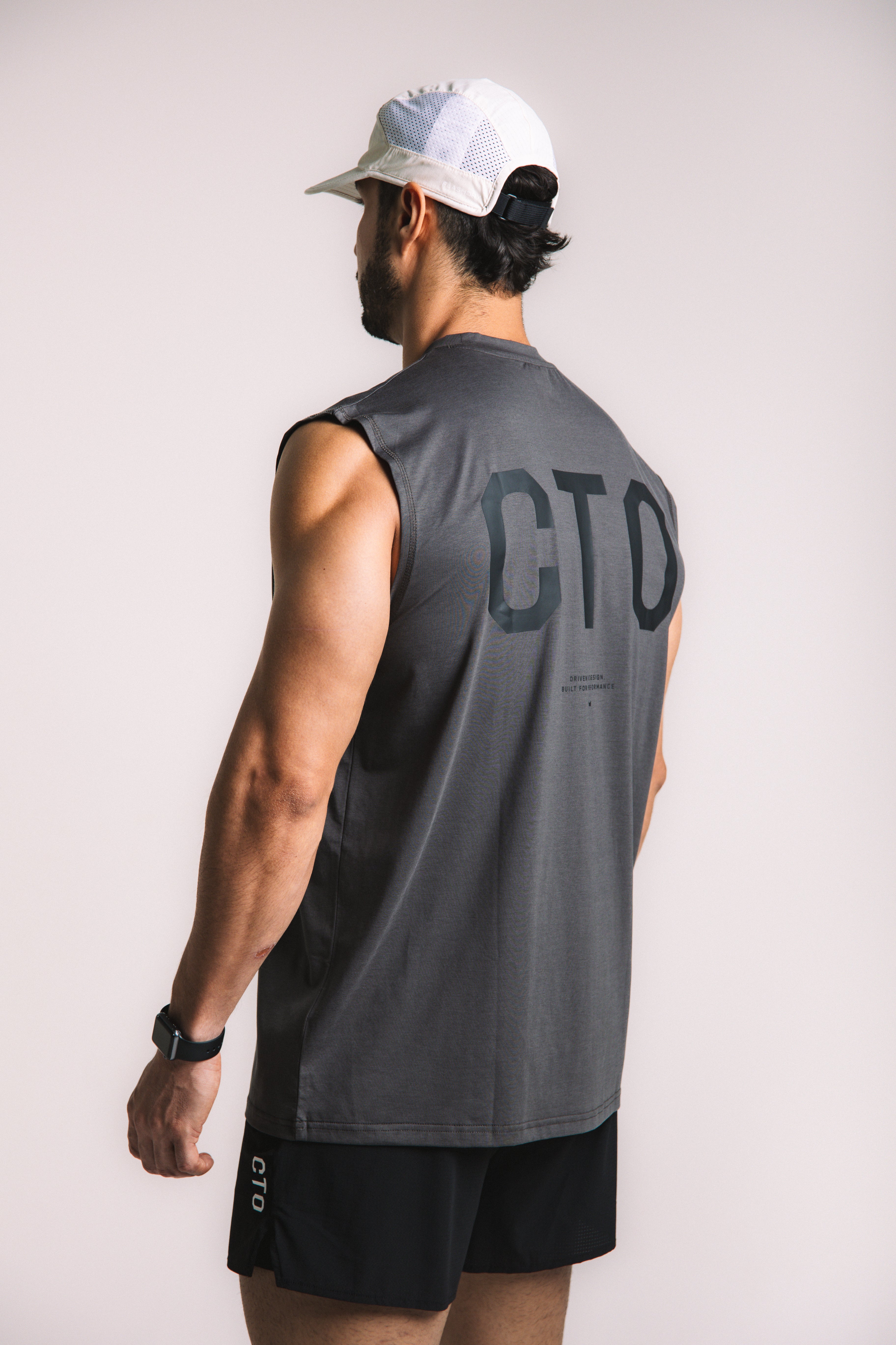 Lyocell Essential Tank V2 - Dark Gray