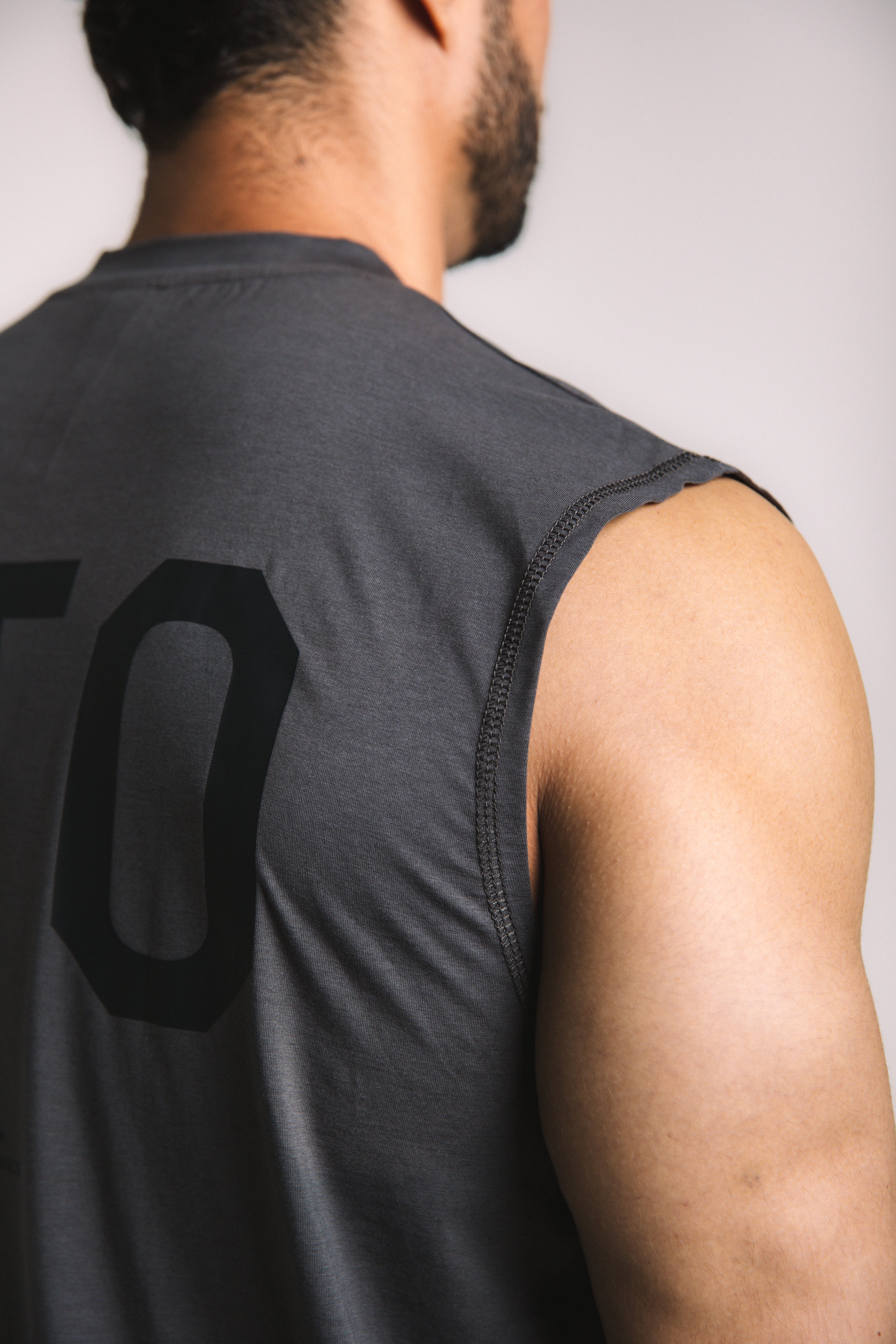 Lyocell Essential Tank V2 - Dark Gray