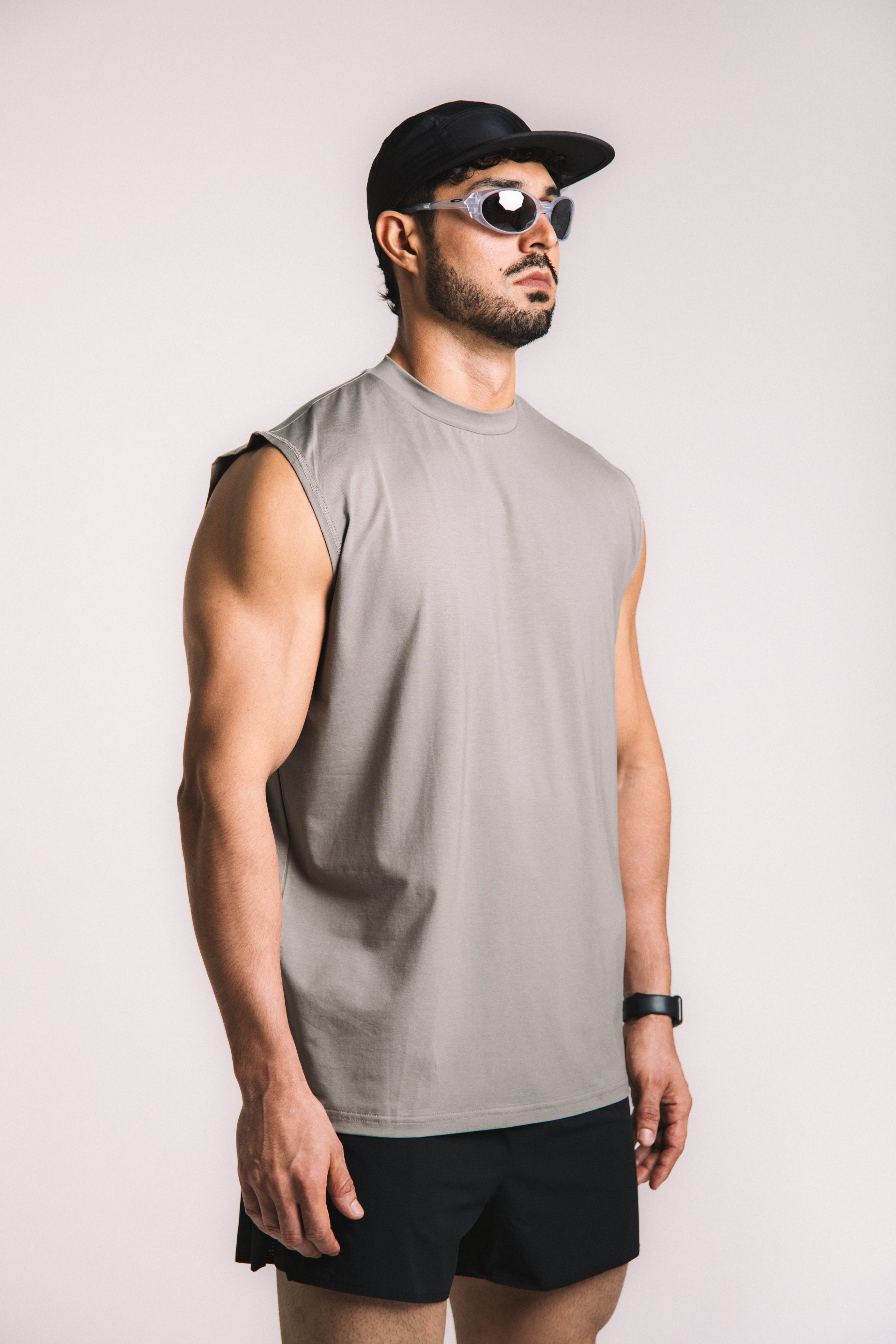Lyocell Essential Tank V2 - Taupe