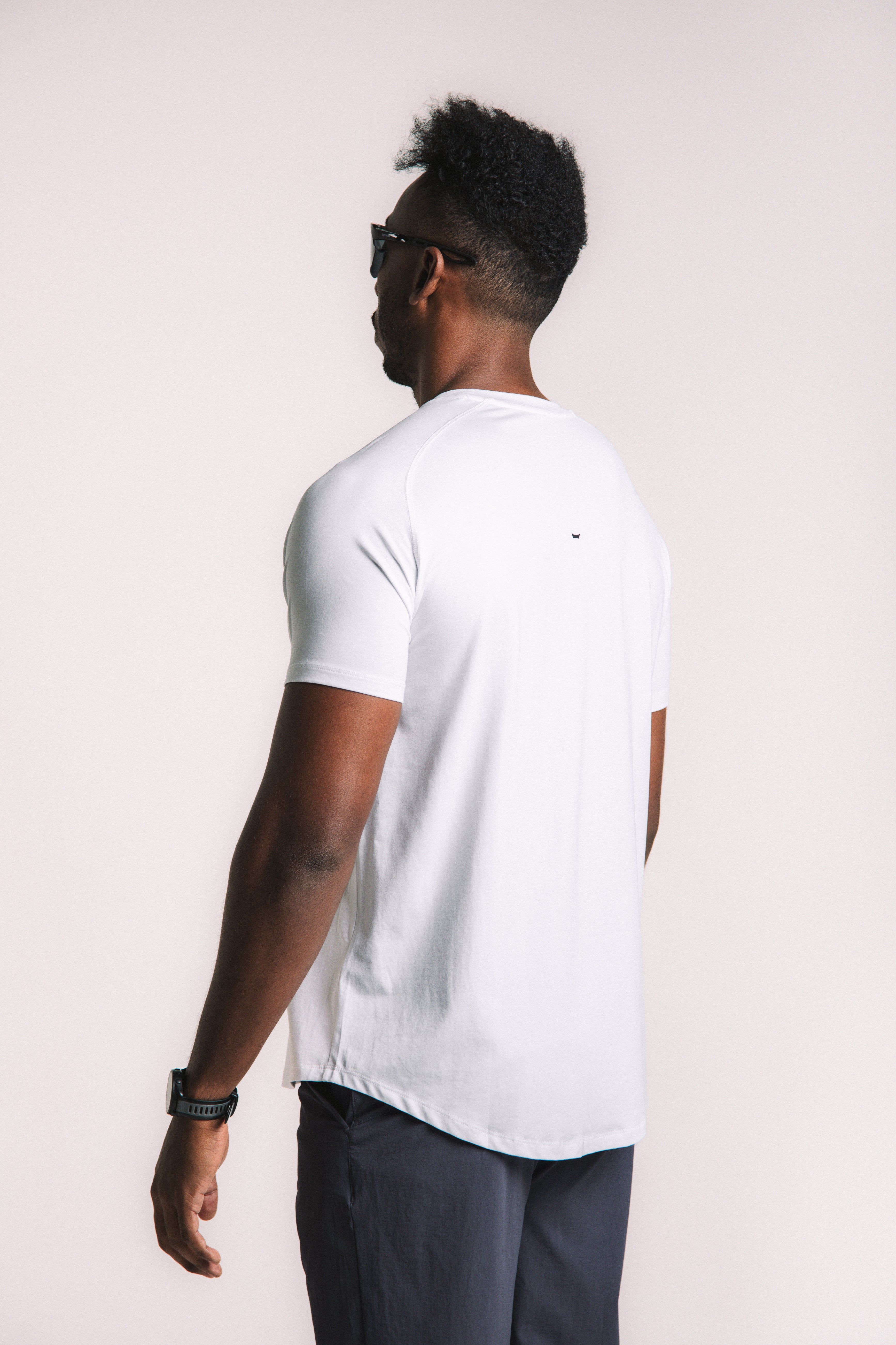 Lyocell Training Tee - White