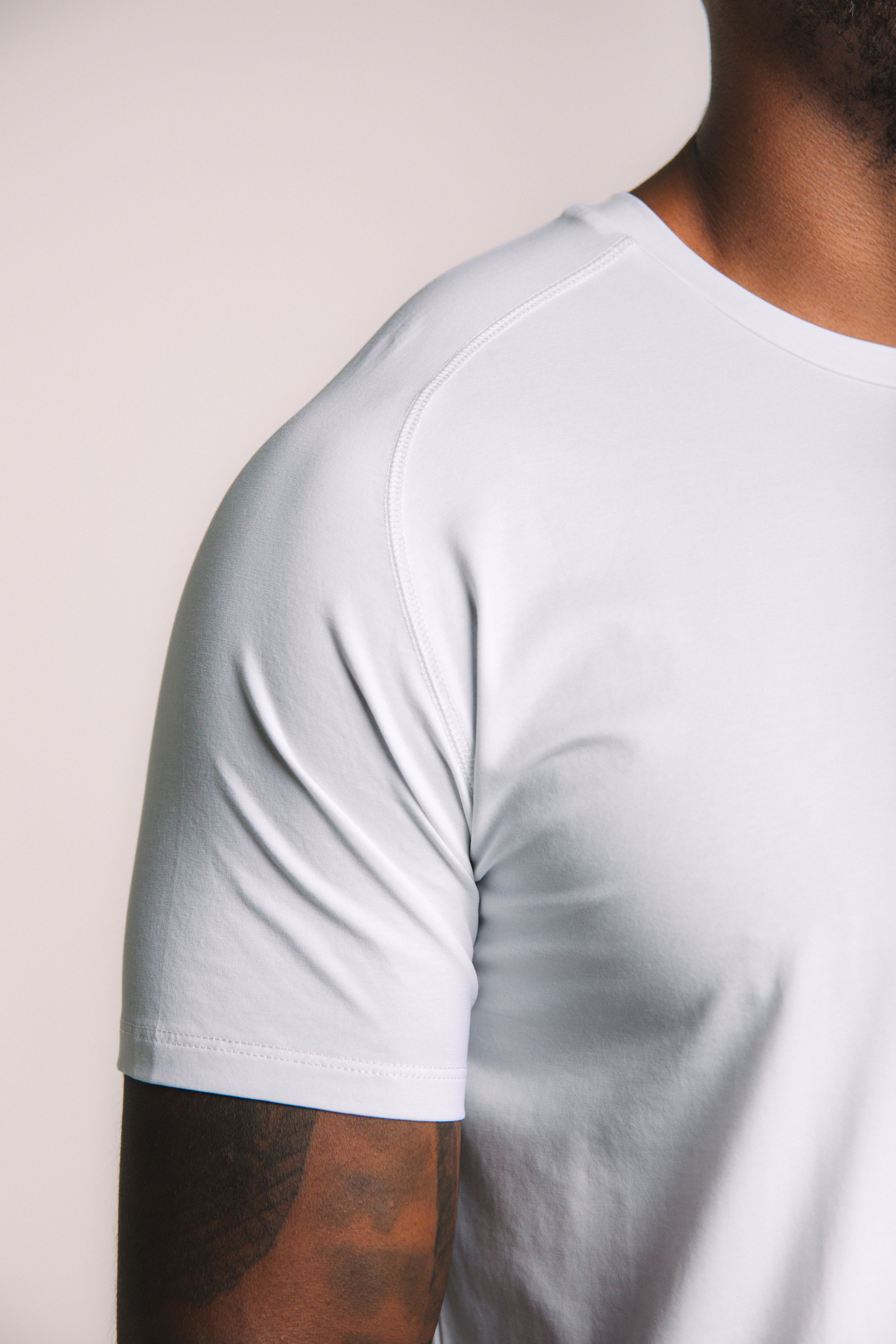 Lyocell Training Tee - White