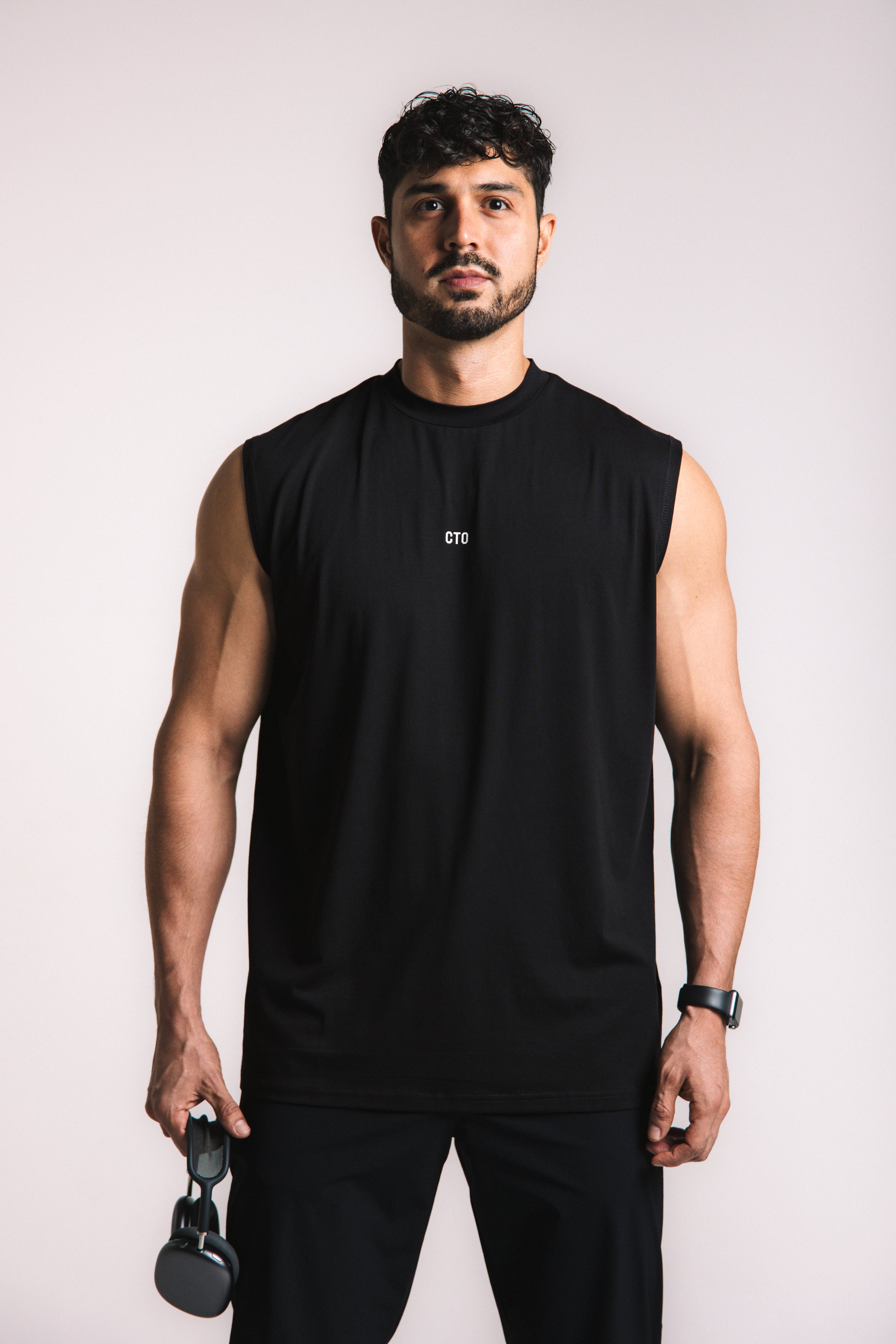 Lyocell Essential Tank V1 - Black