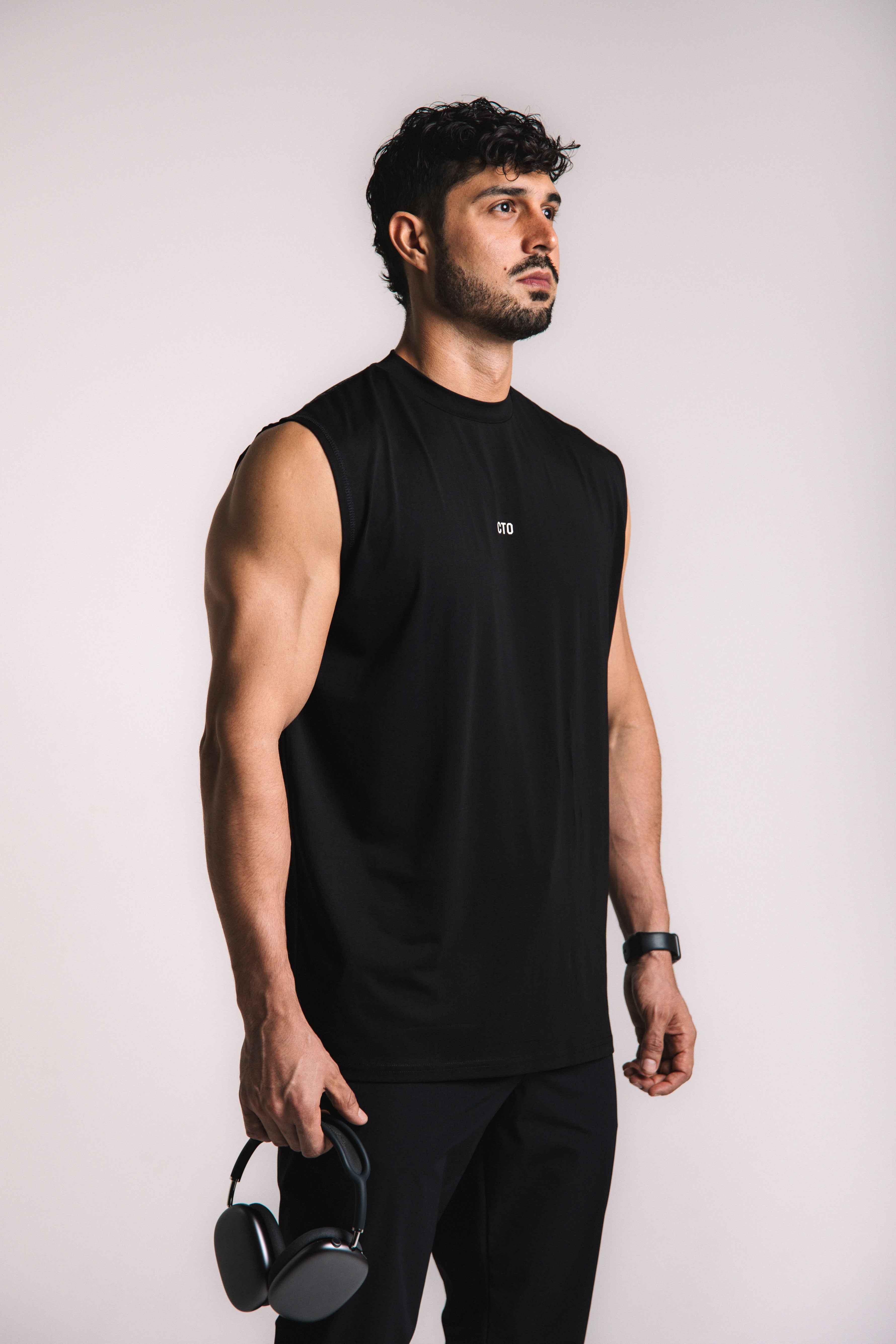 Lyocell Essential Tank V1 - Black