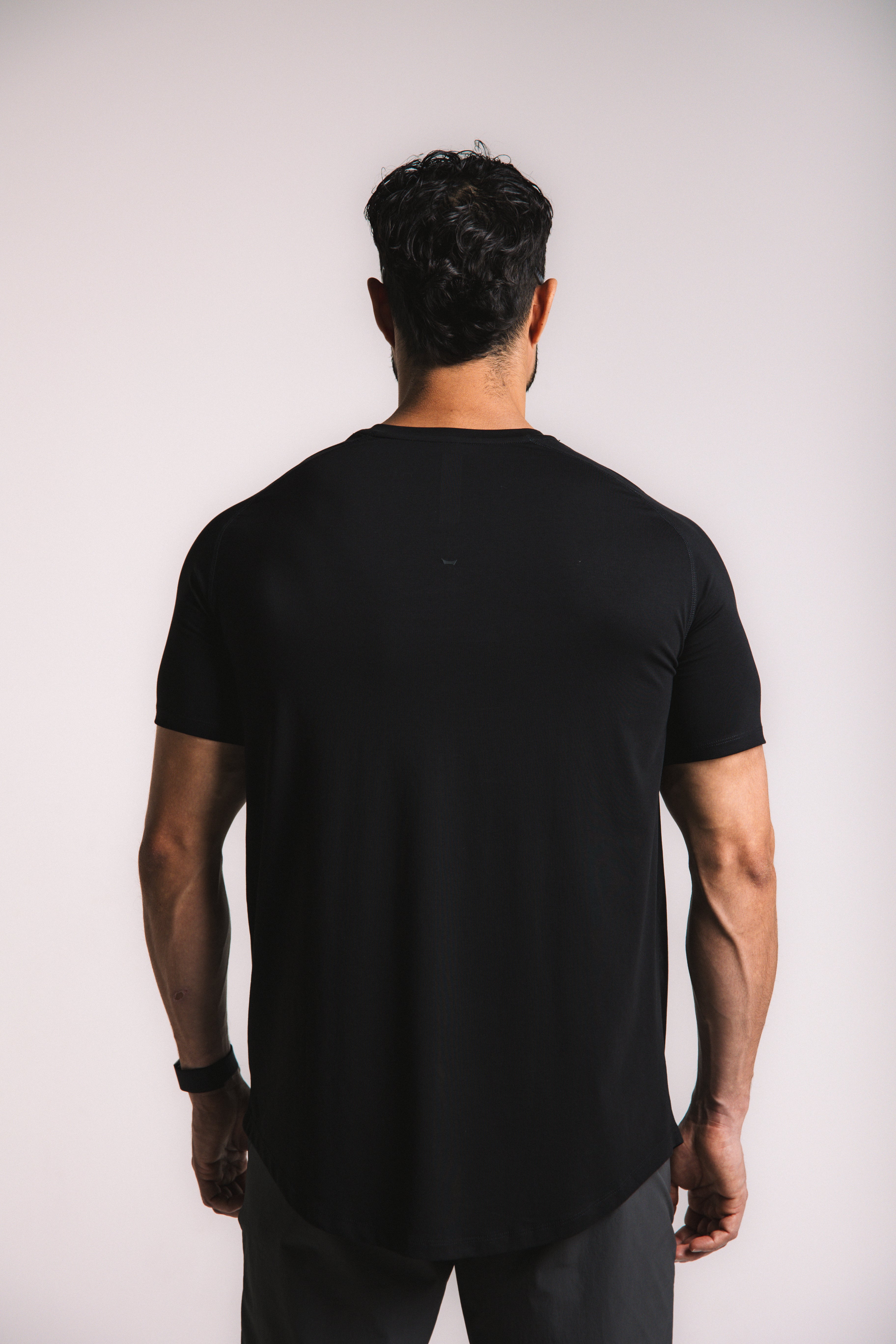 Lyocell Training Tee - Black