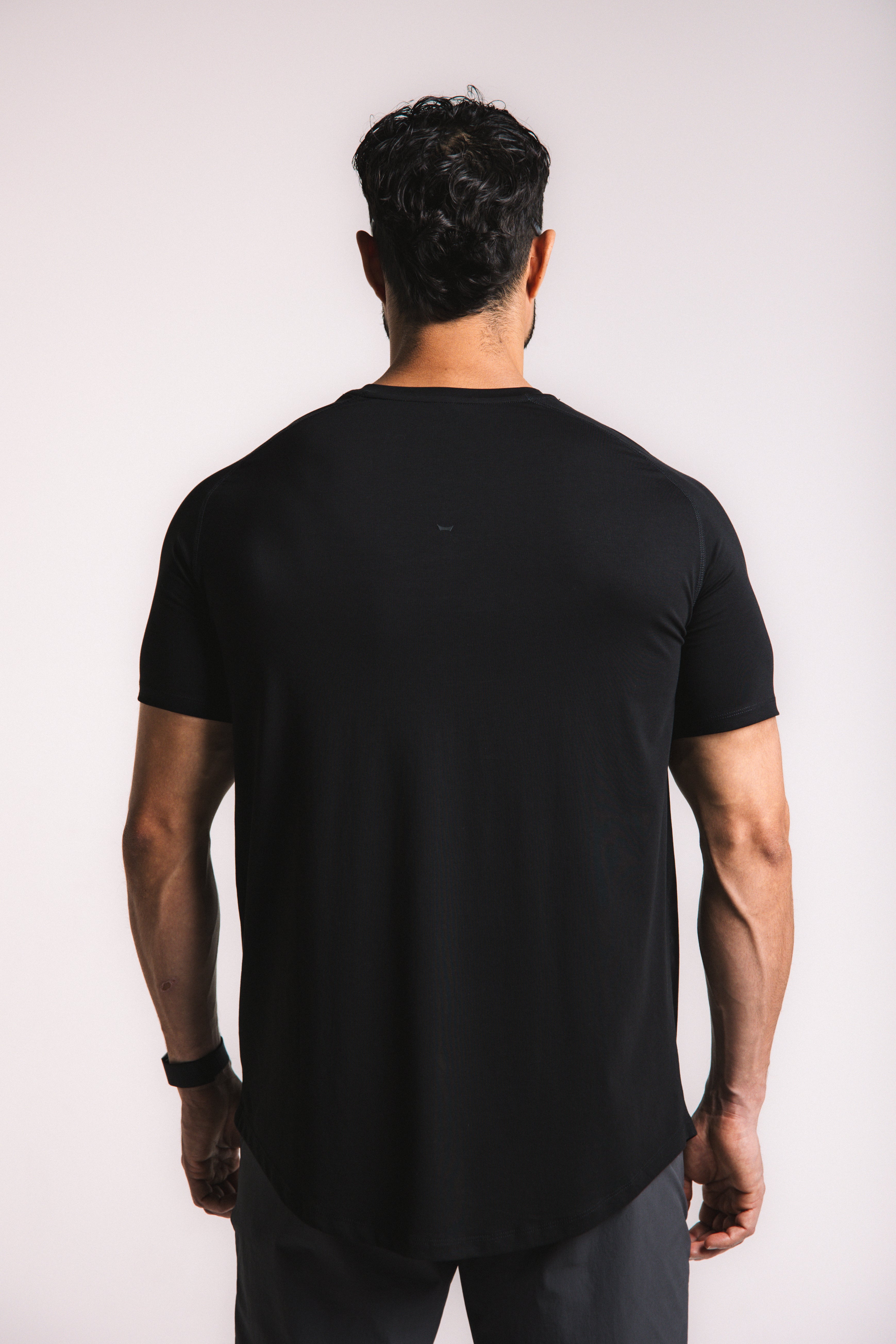 Lyocell Training Tee - Black