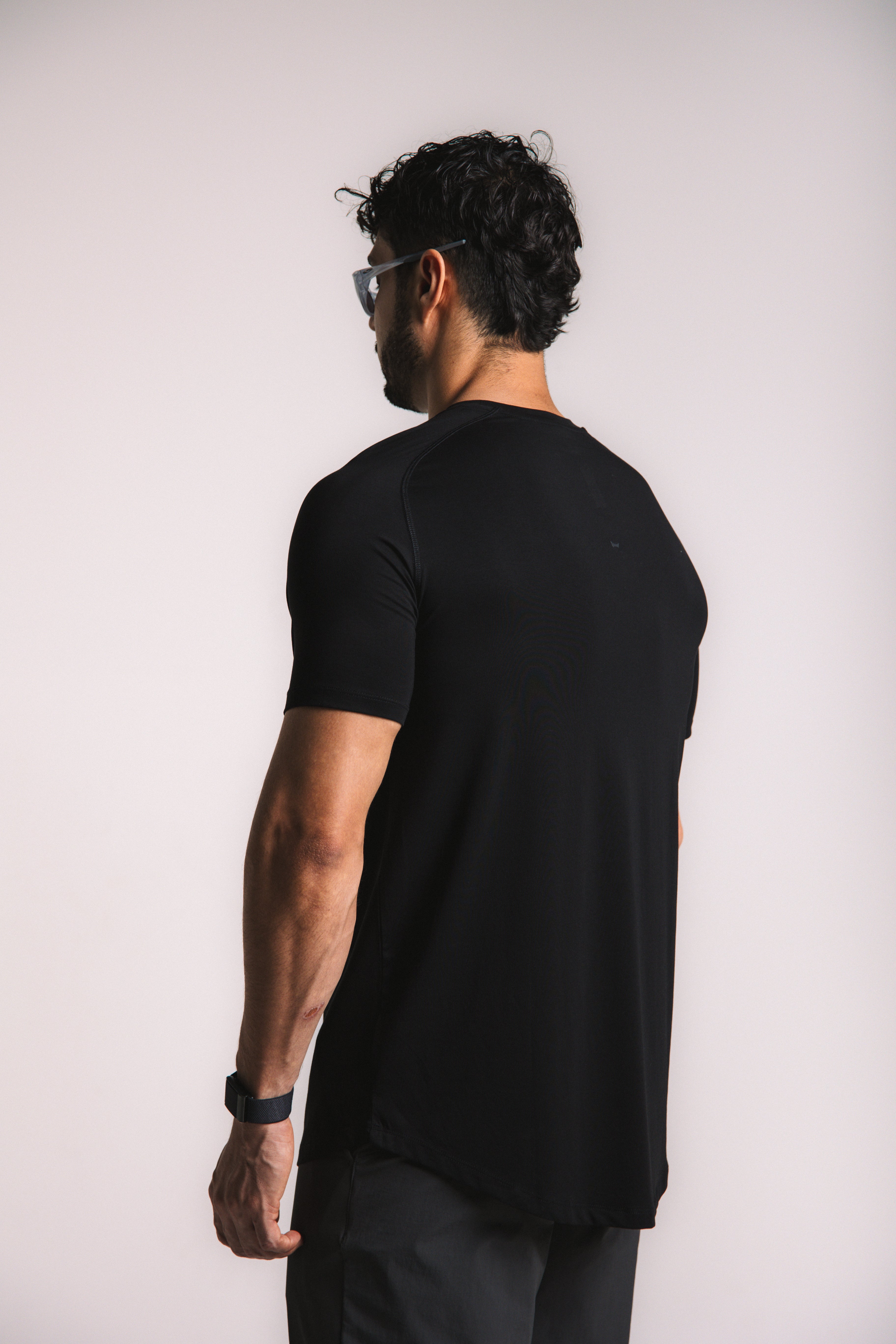 Lyocell Training Tee - Black