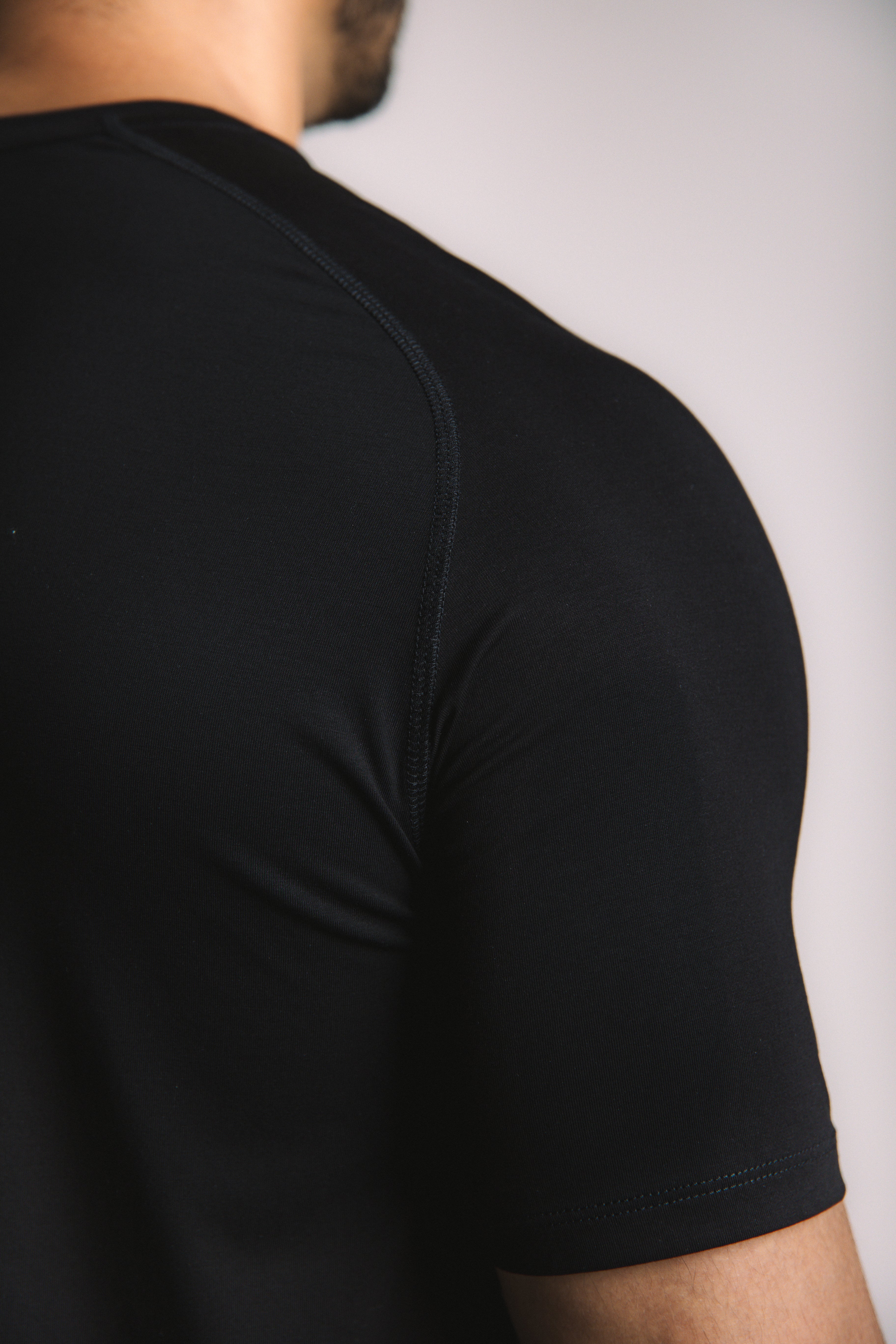 Lyocell Training Tee - Black