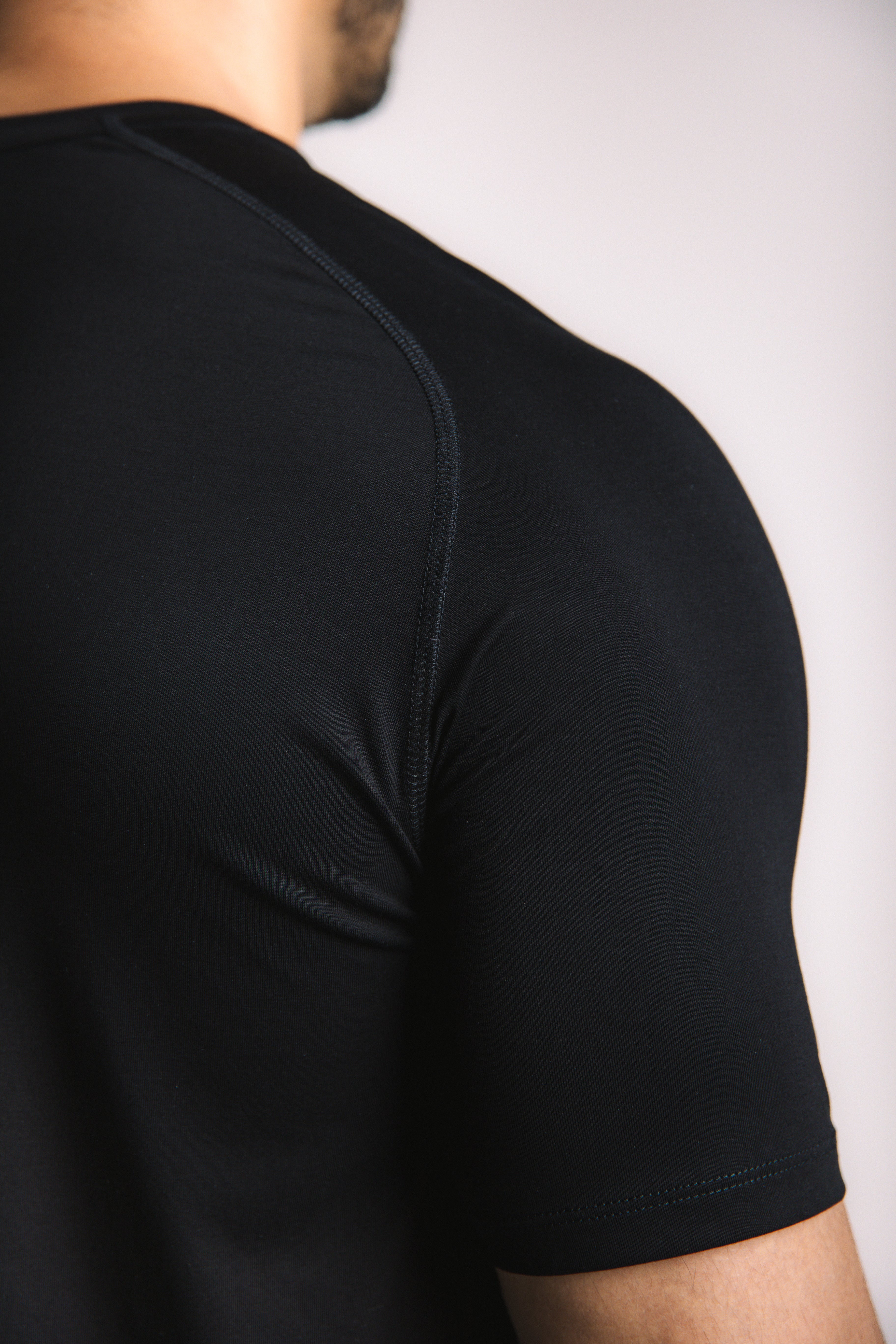 Lyocell Training Tee - Black