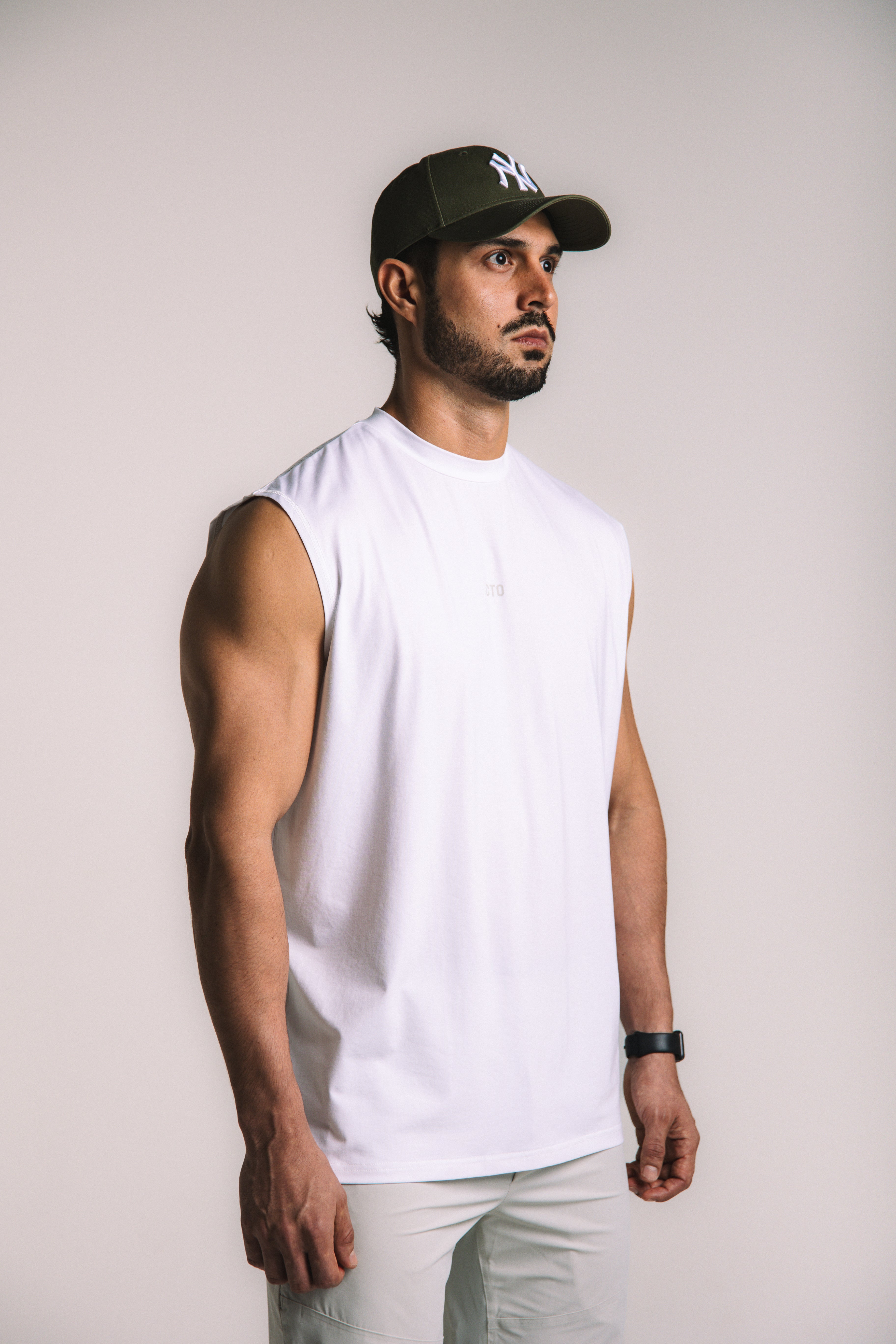 Lyocell Essential Tank V1 - White