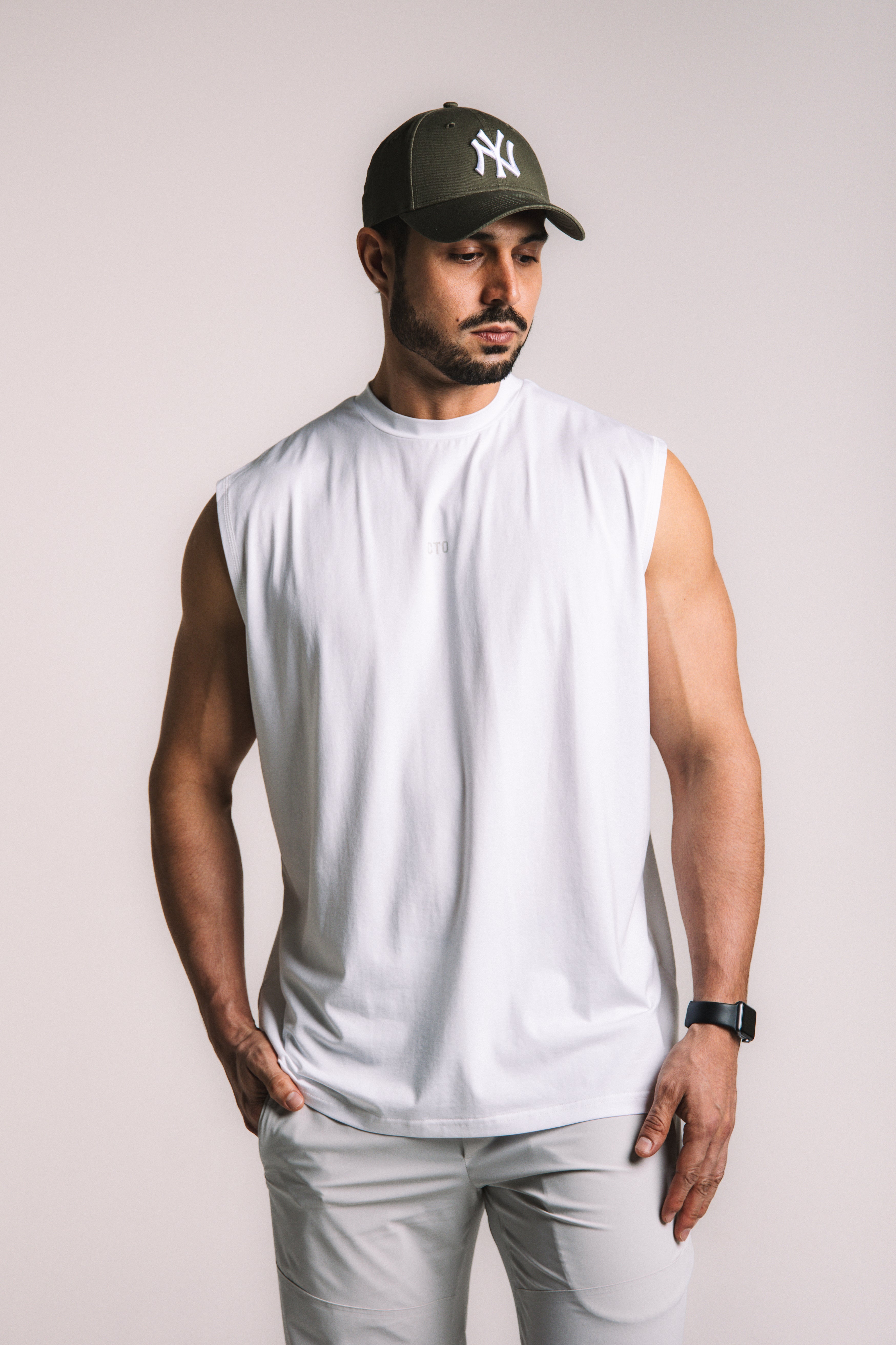 Lyocell Essential Tank V1 - White