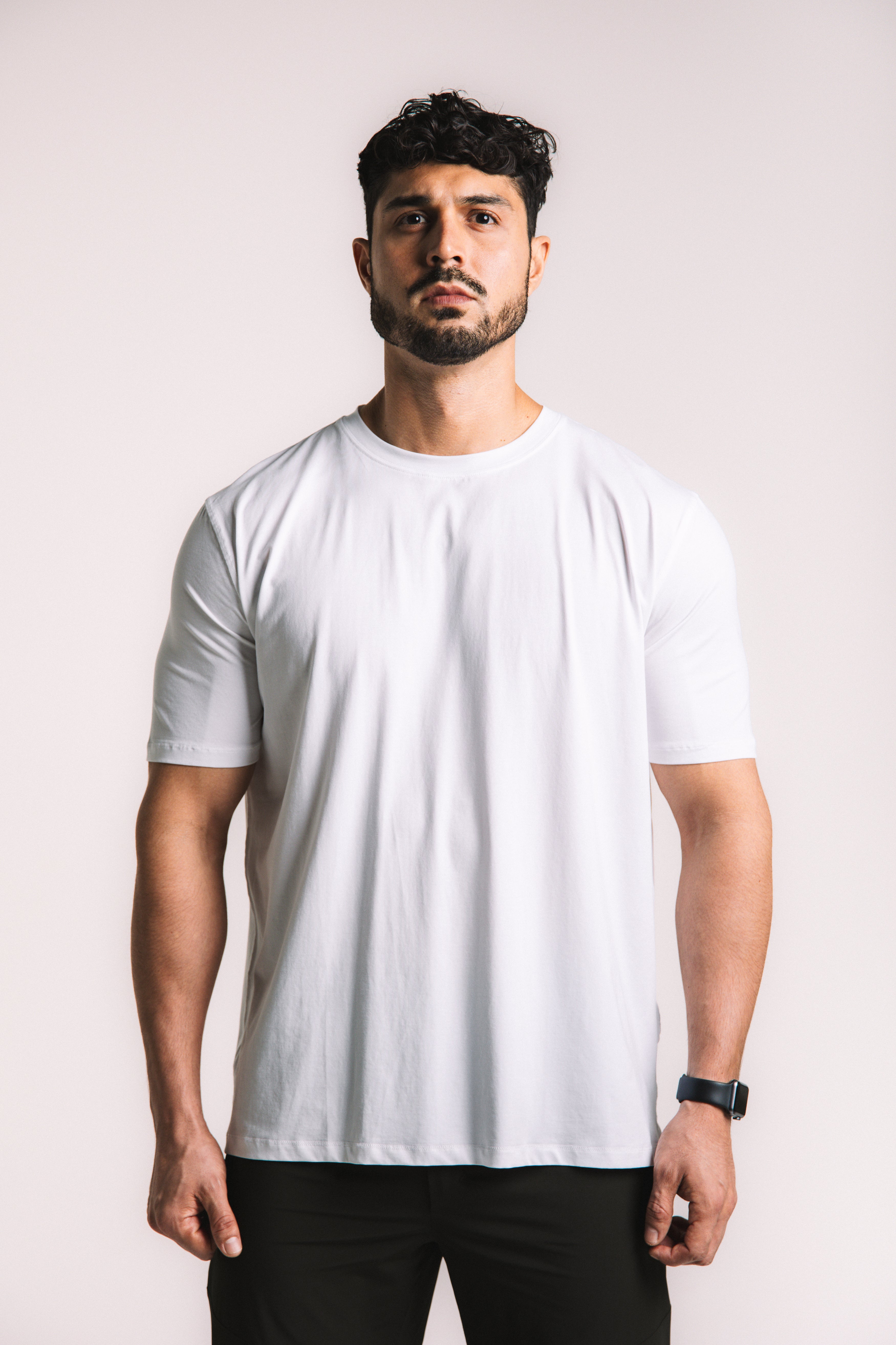 Lyocell Essential Tee - White