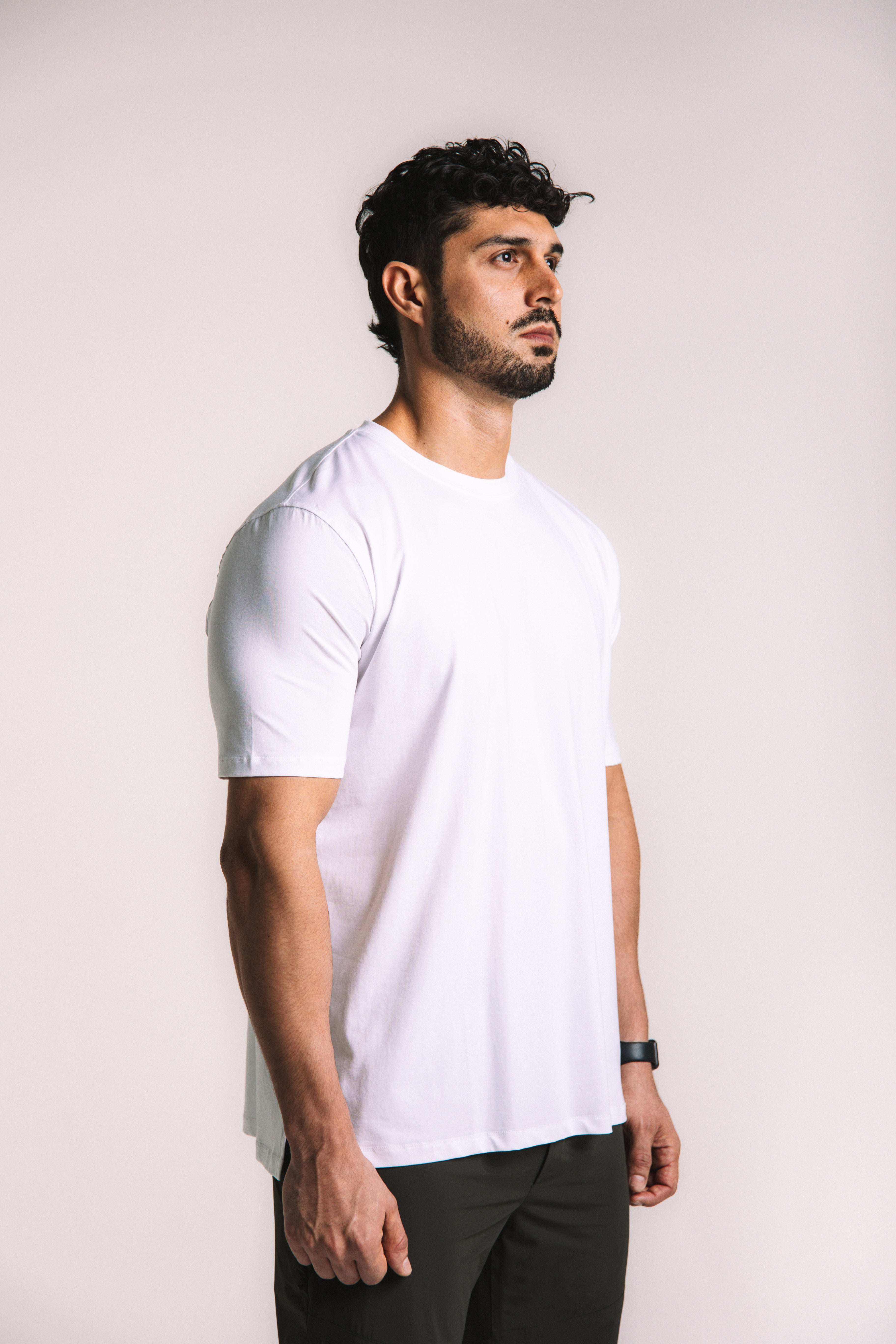 Lyocell Essential Tee - White