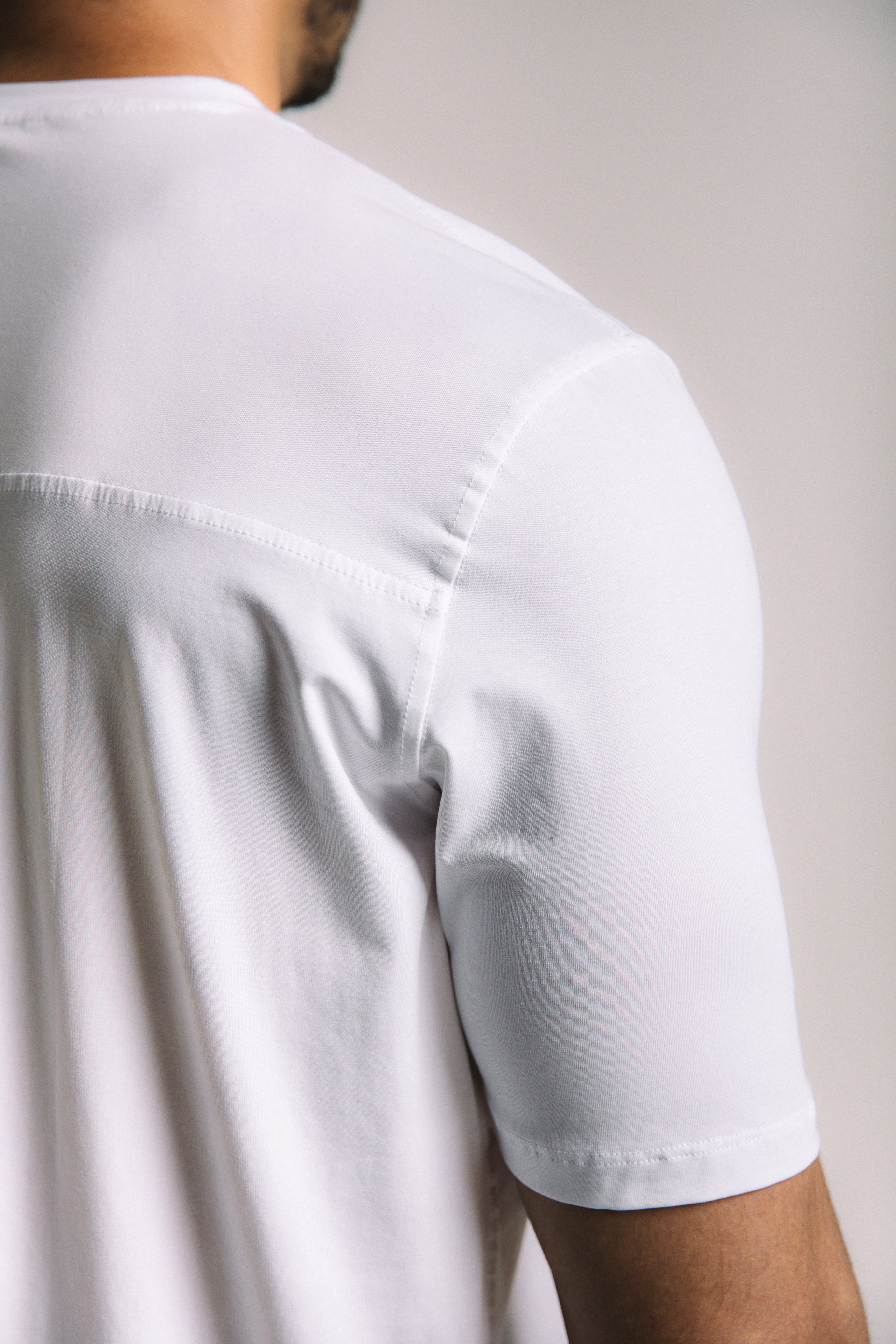 Lyocell Essential Tee - White