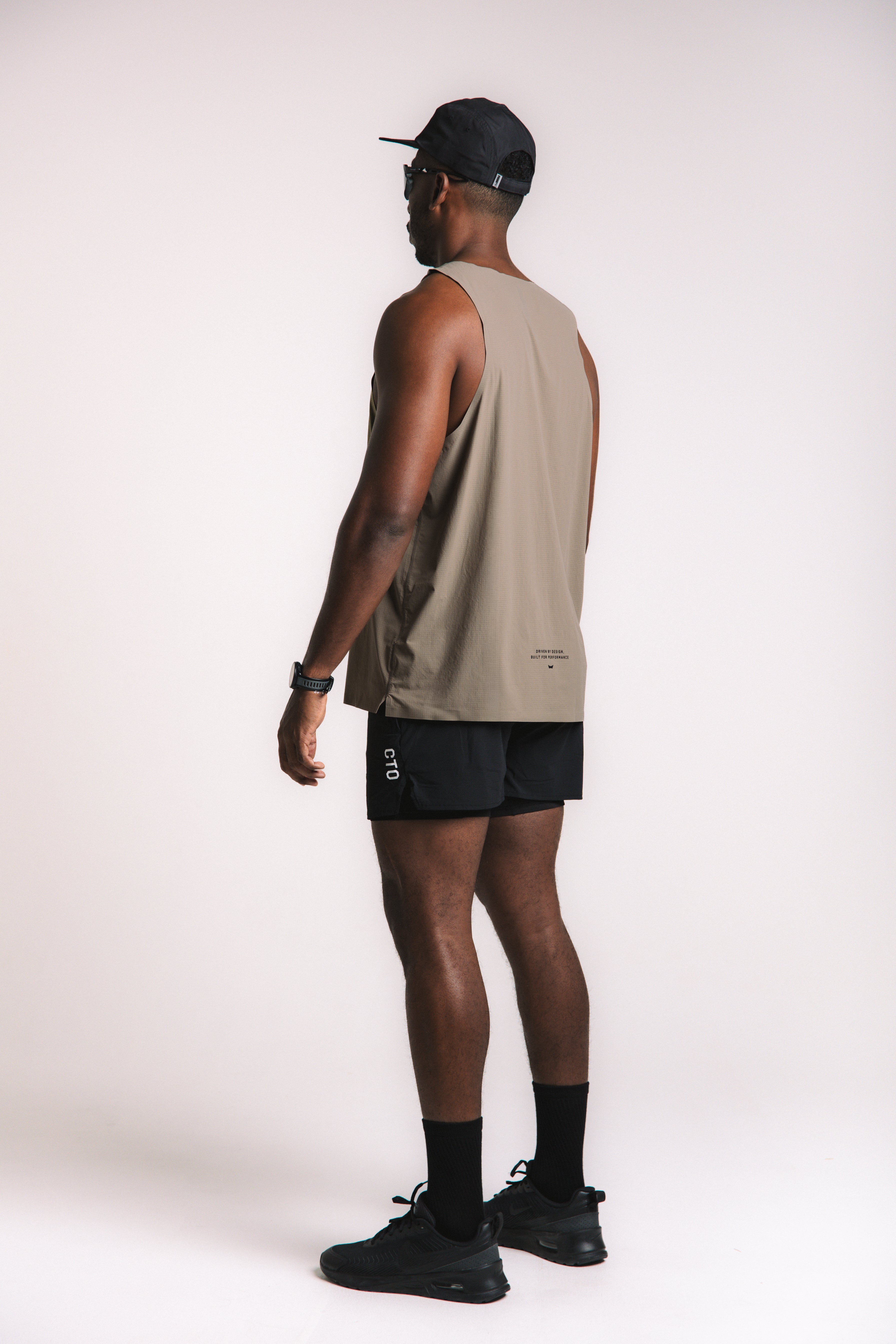 Dryal Technical Singlet - Olive Green